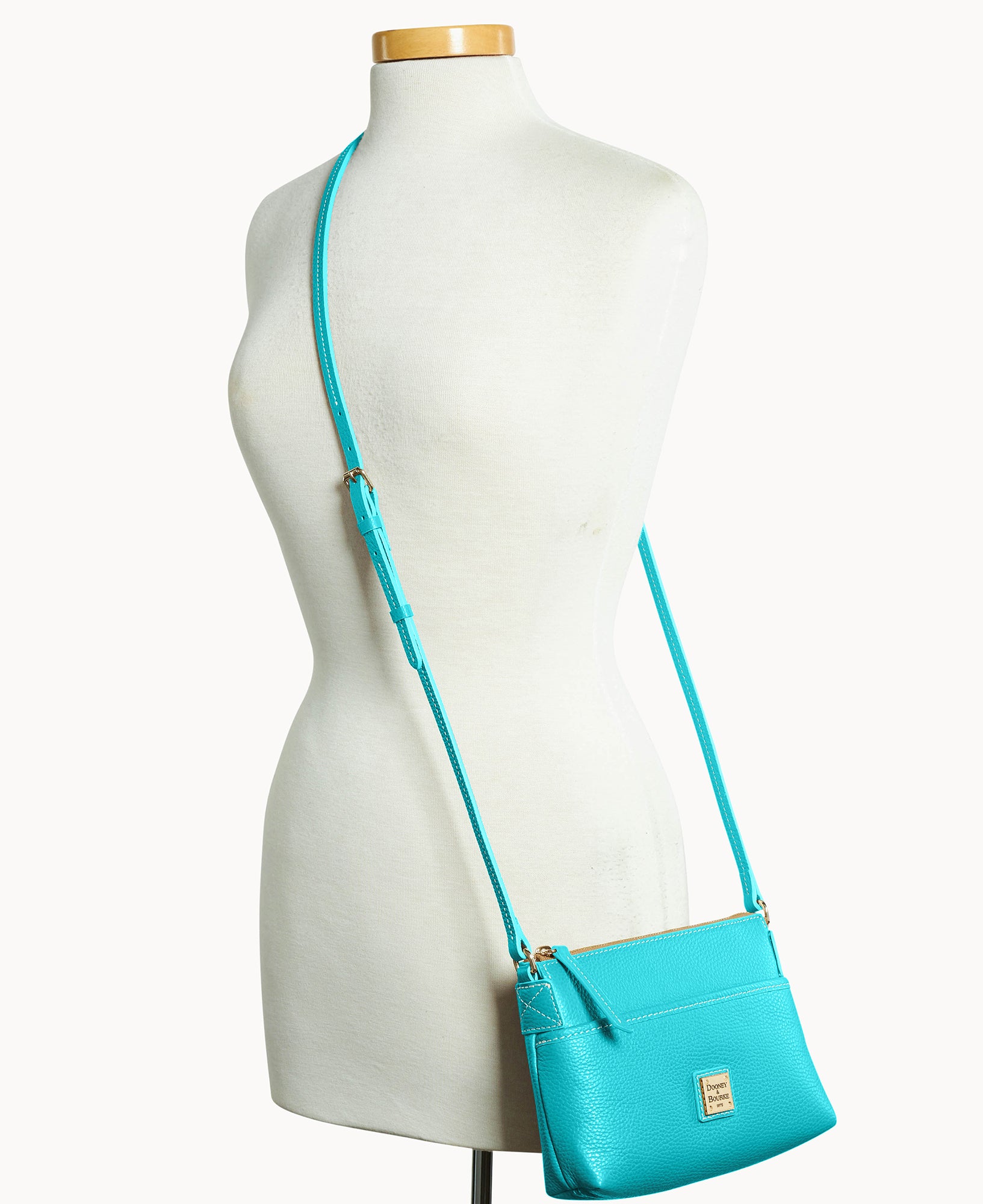 Lucca Leather Ginger Crossbody - Image 16