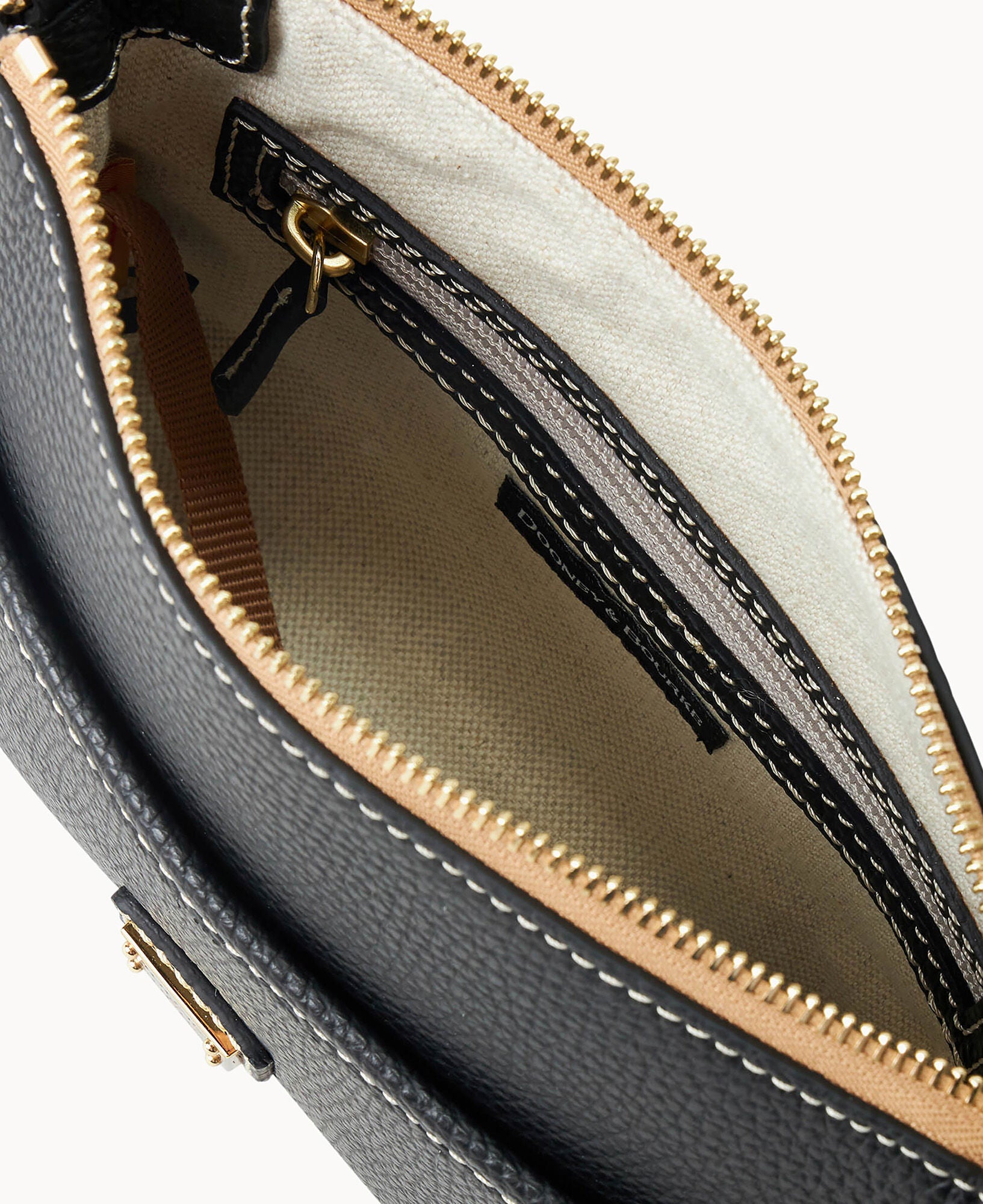 Lucca Leather Ginger Crossbody - Image 3