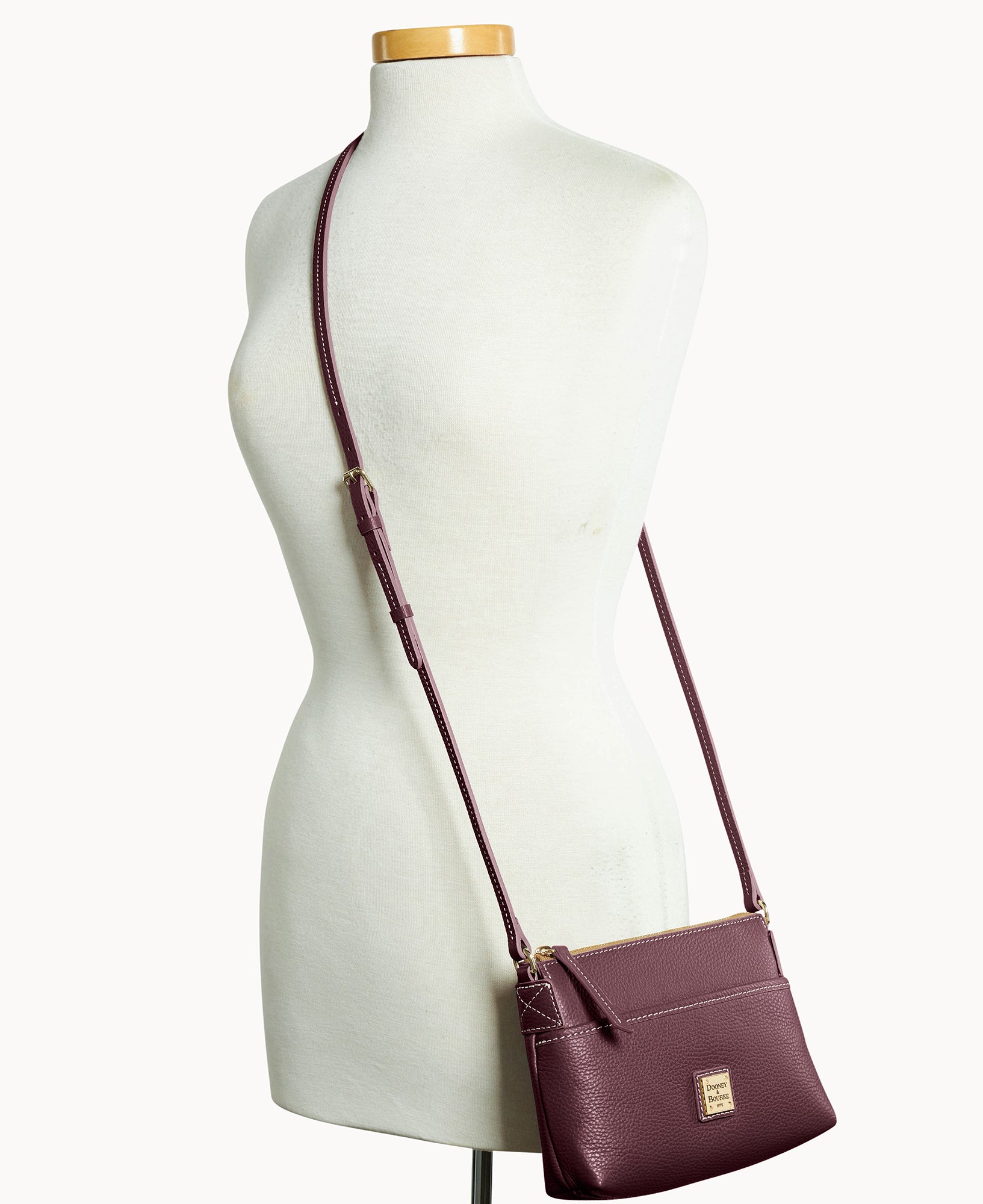 Lucca Leather Ginger Crossbody - Image 24