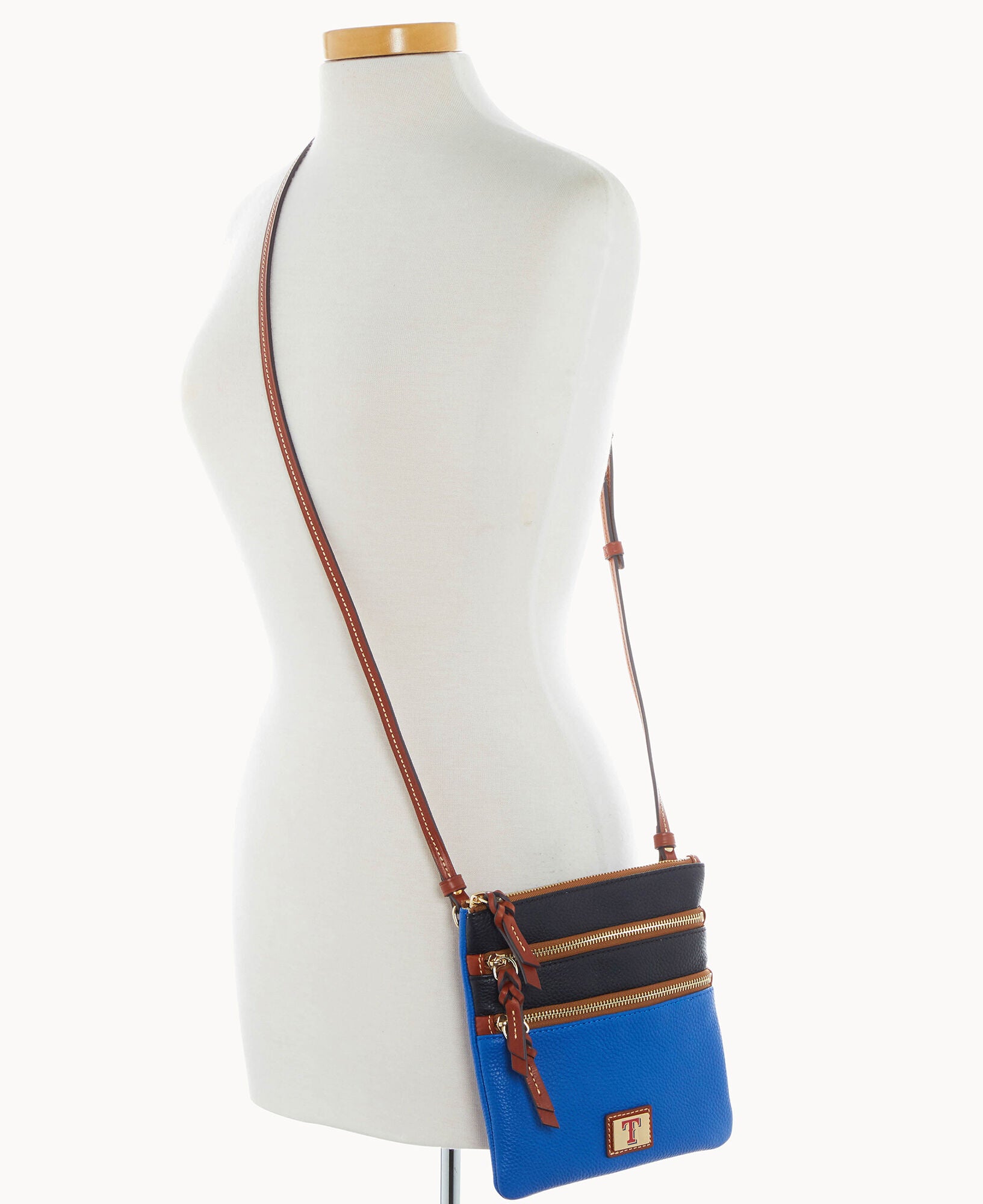 MLB Rangers Triple Zip Crossbody - Image 5