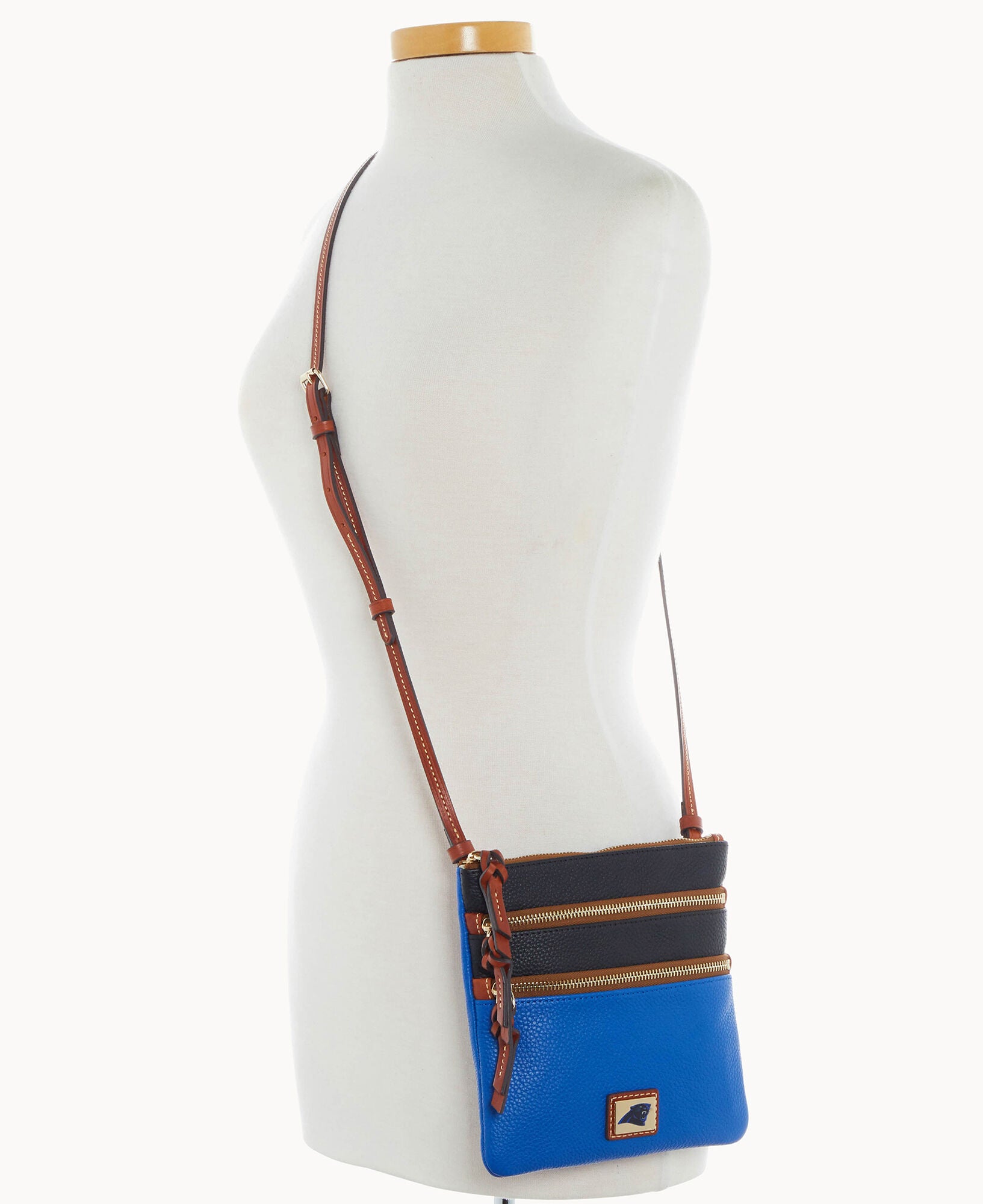 NFL Panthers Triple Zip Crossbody - Image 5