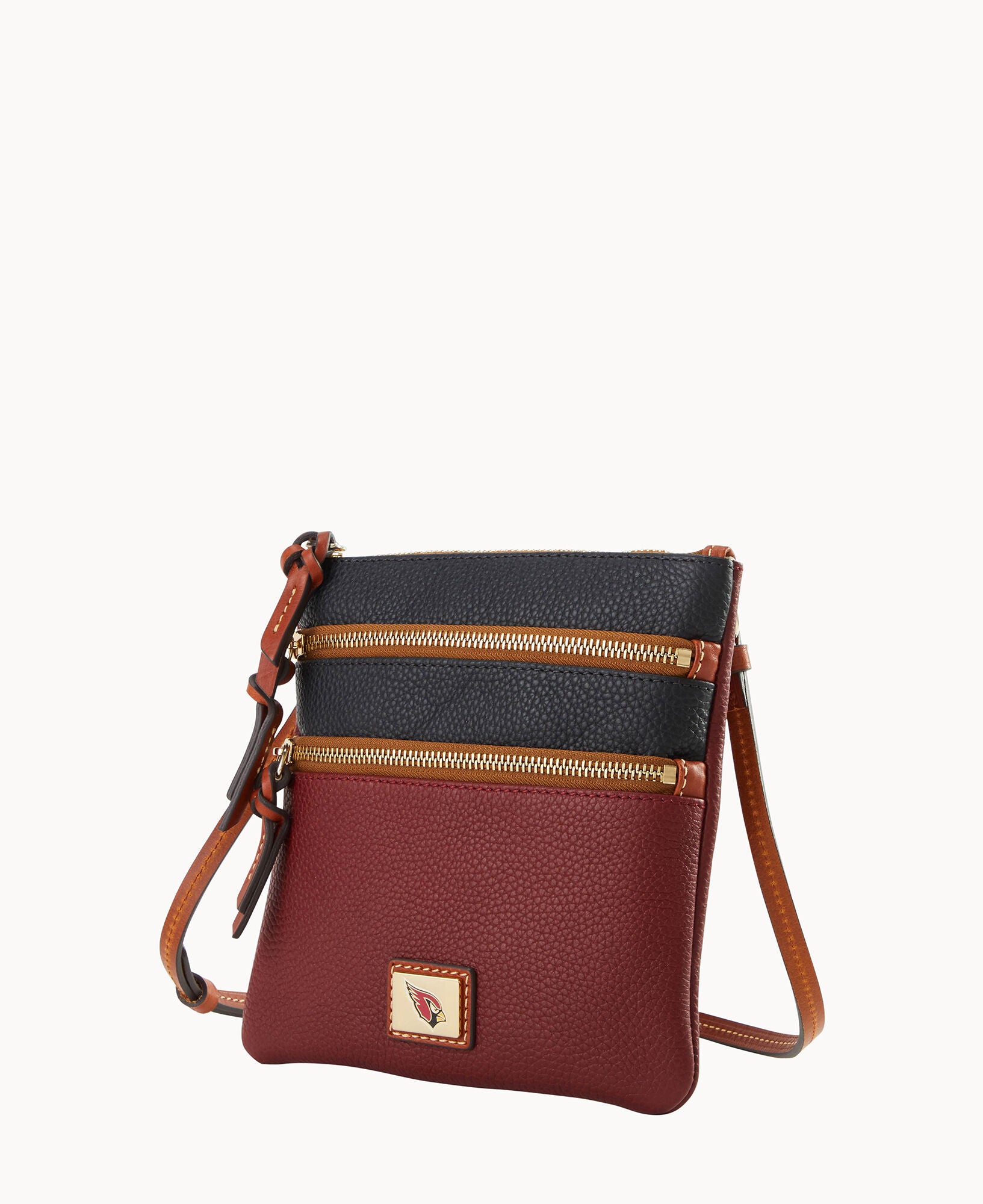 NFL AZ Cardinals Triple Zip Crossbody - Image 2