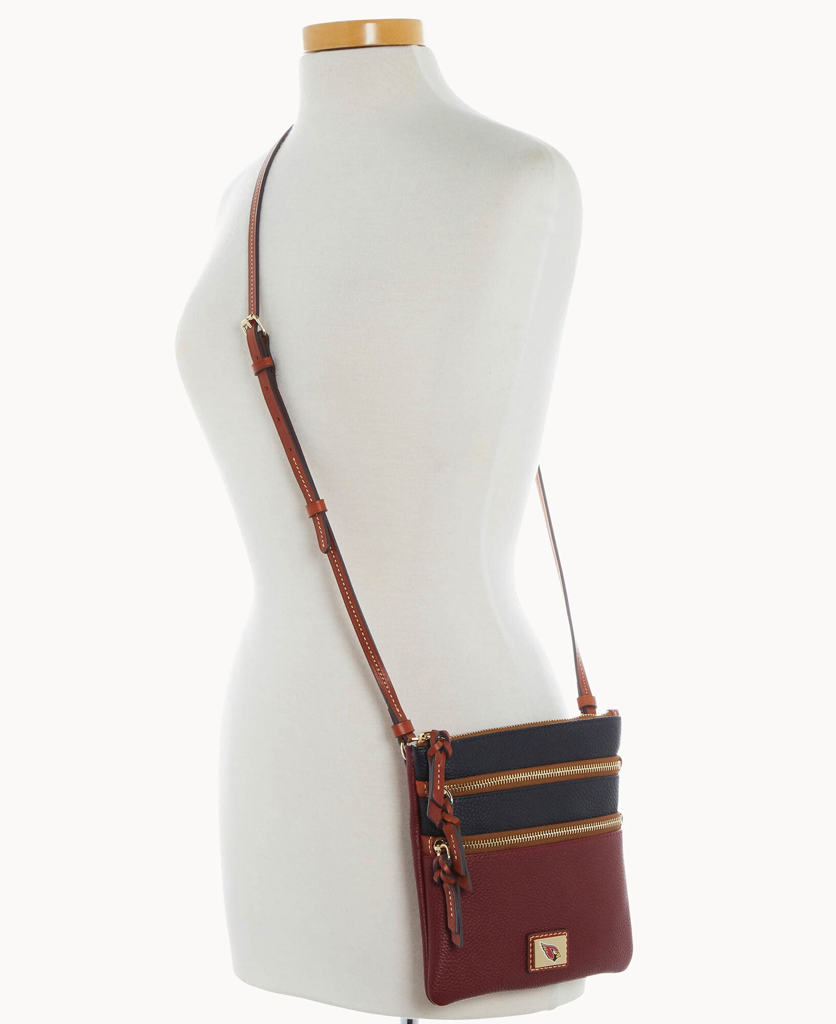 NFL AZ Cardinals Triple Zip Crossbody - Image 5