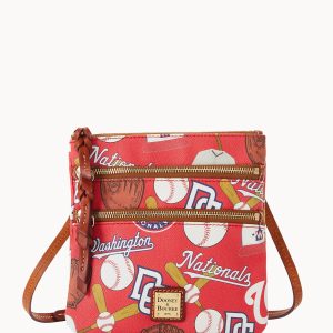 MLB Nationals Triple Zip Crossbody
