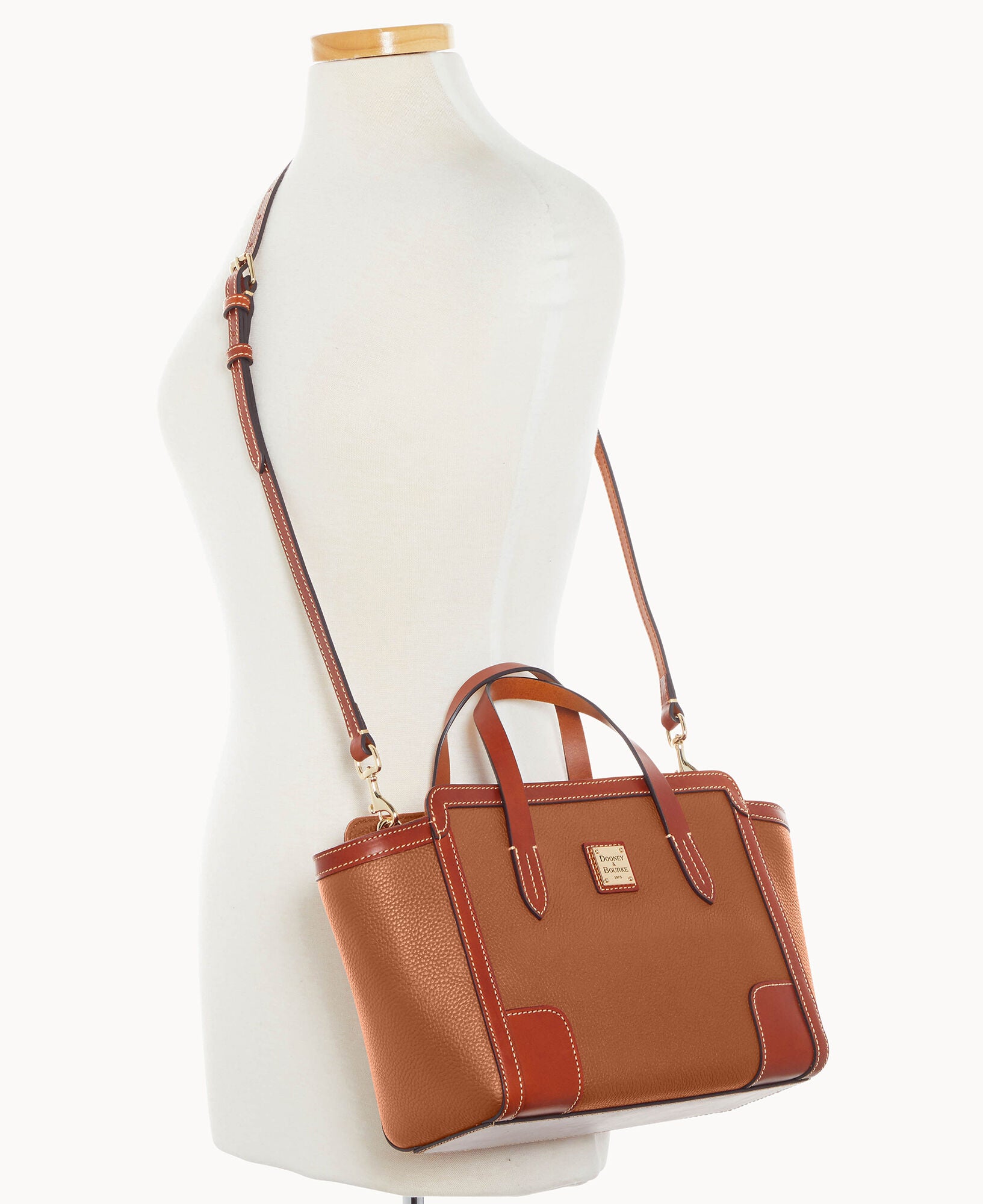 Pebble Grain Small Shopper - Image 8