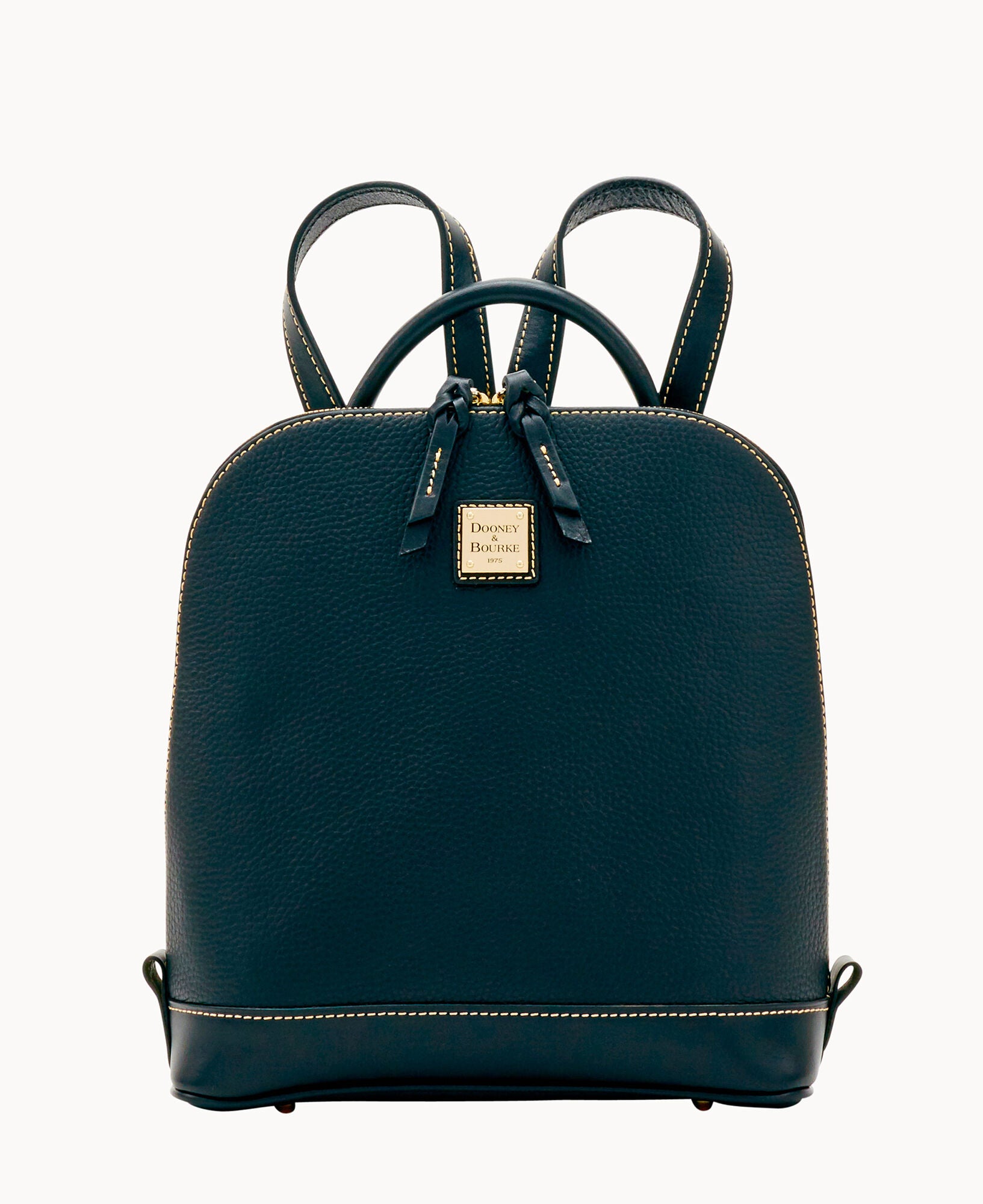 Pebble Grain Zip Pod Backpack - Image 13
