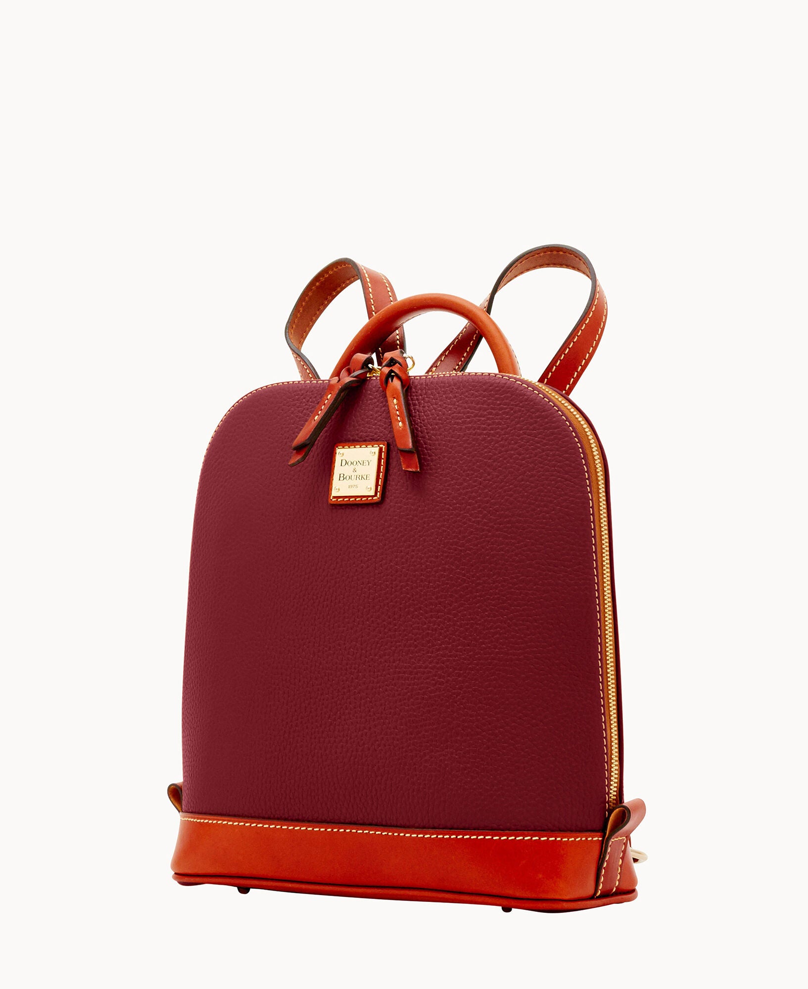 Pebble Grain Zip Pod Backpack - Image 30