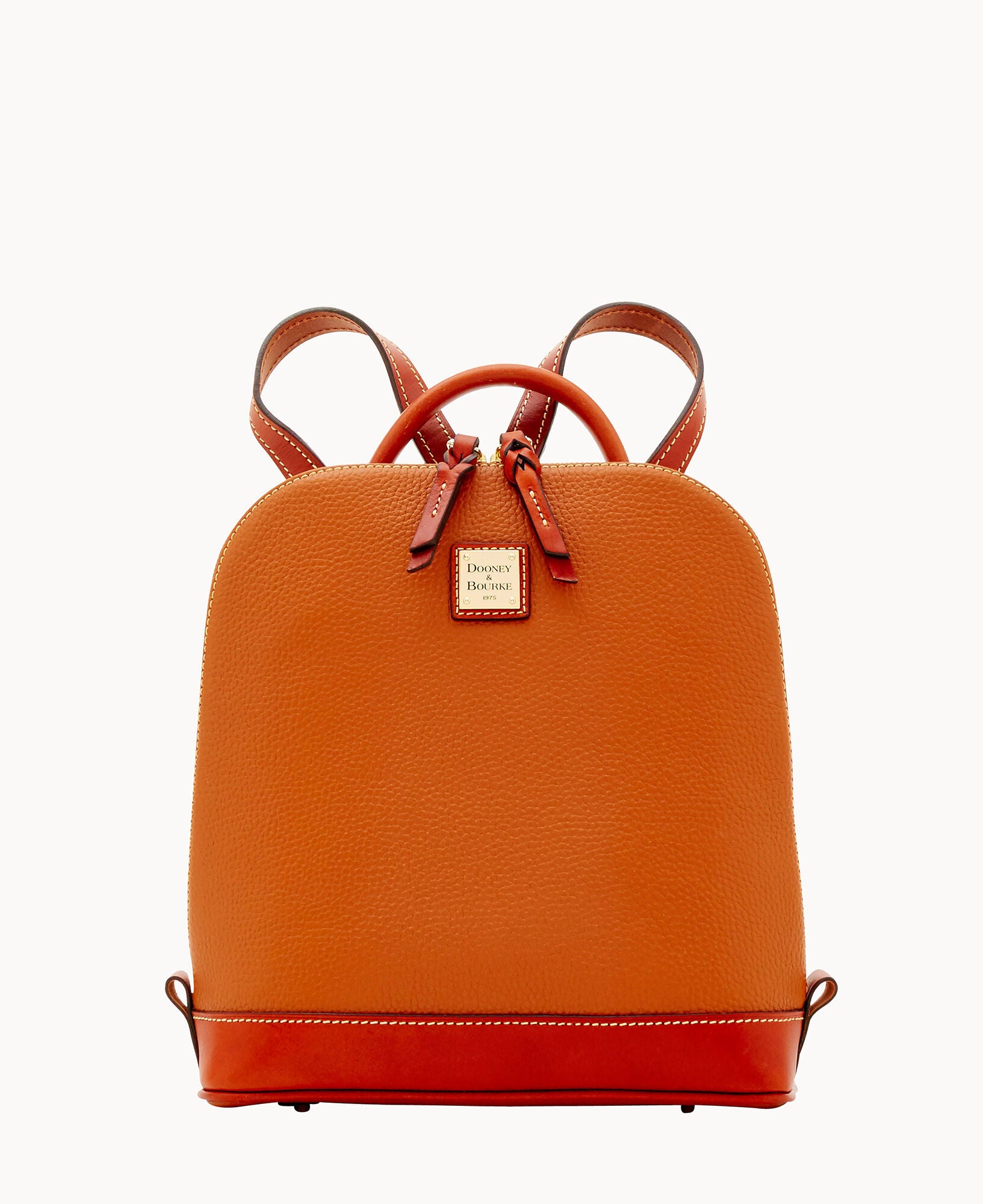 Pebble Grain Zip Pod Backpack - Image 9