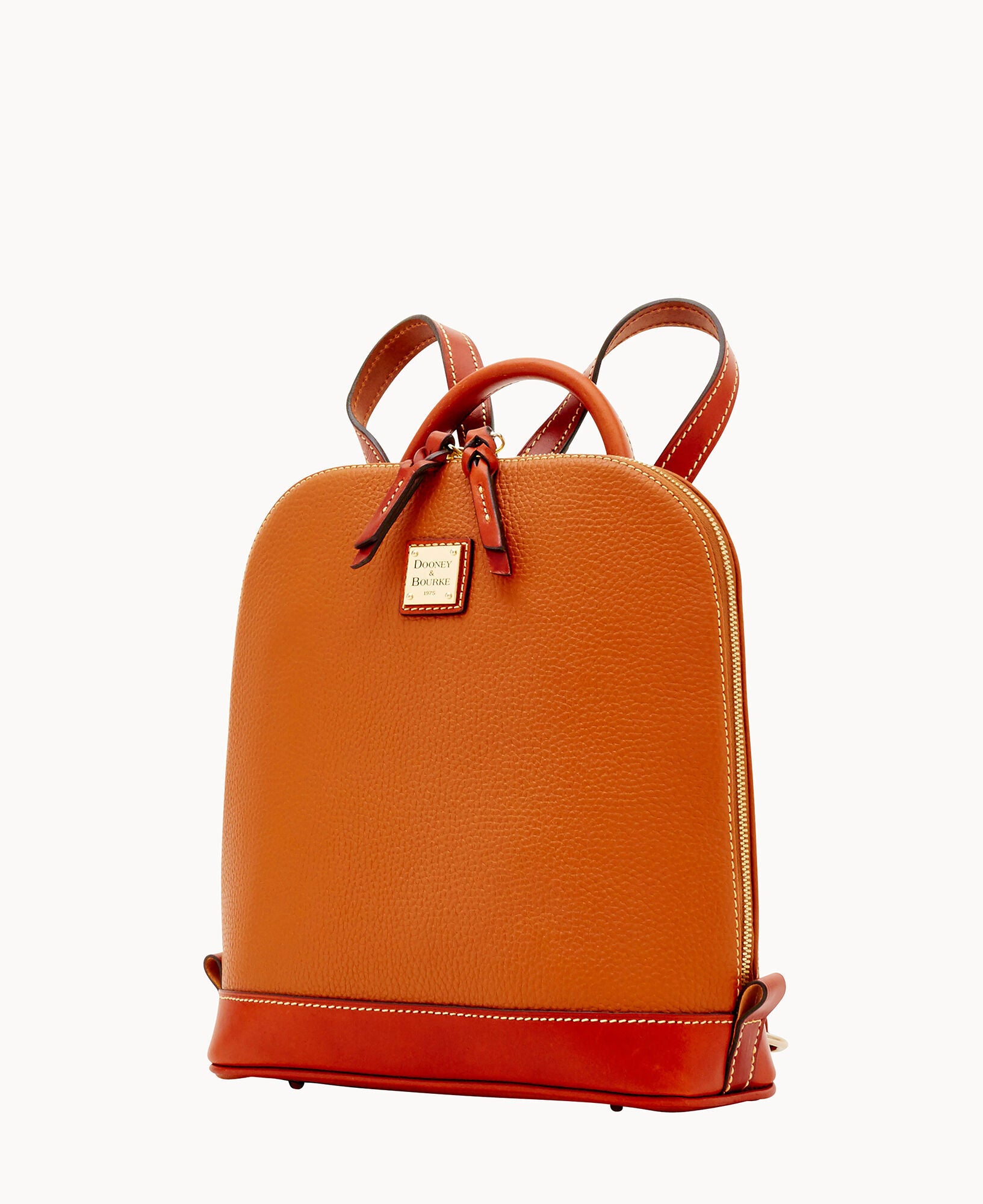 Pebble Grain Zip Pod Backpack - Image 10