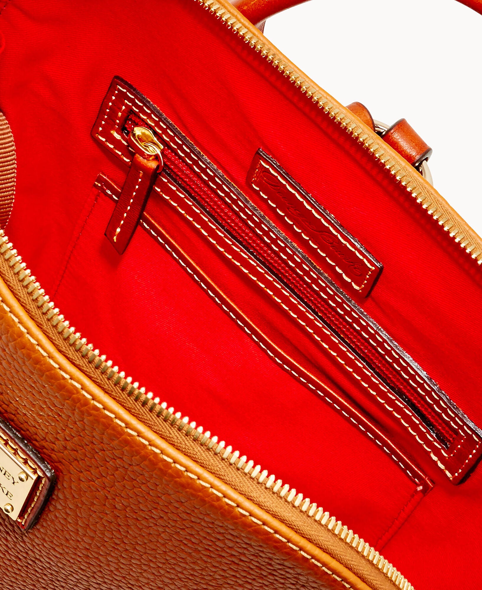 Pebble Grain Zip Pod Backpack - Image 11