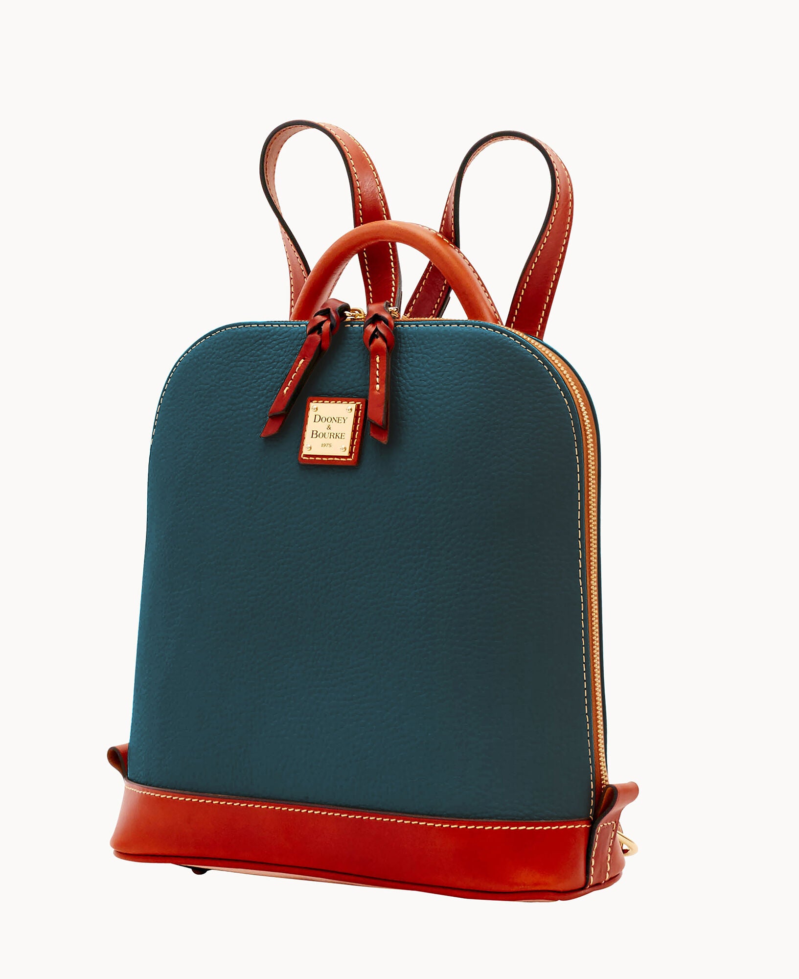 Pebble Grain Zip Pod Backpack - Image 2