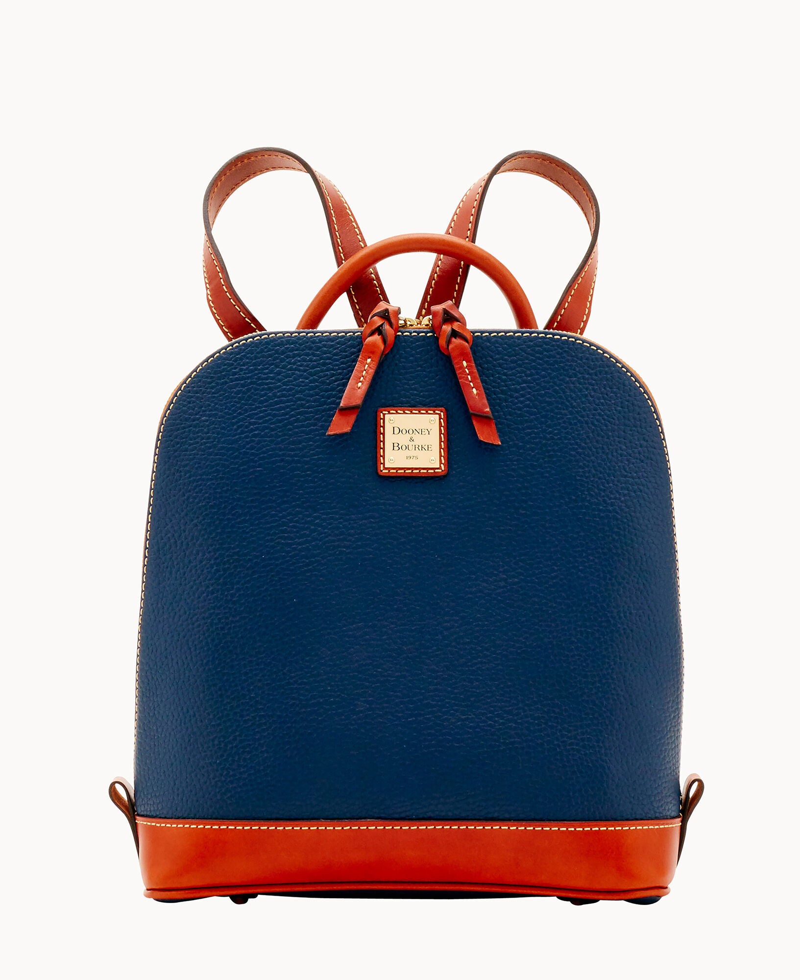 Pebble Grain Zip Pod Backpack - Image 21