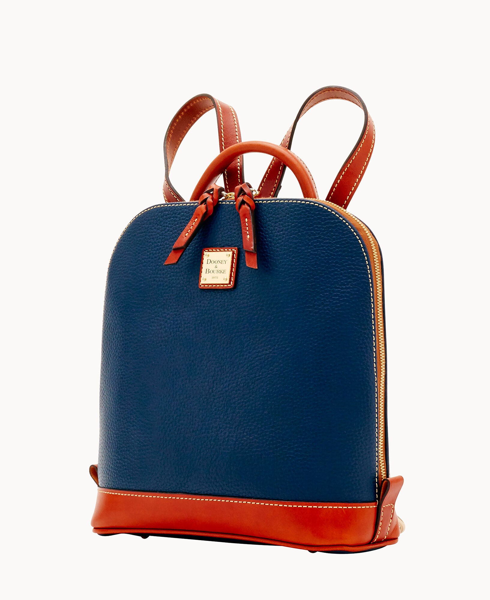 Pebble Grain Zip Pod Backpack - Image 22