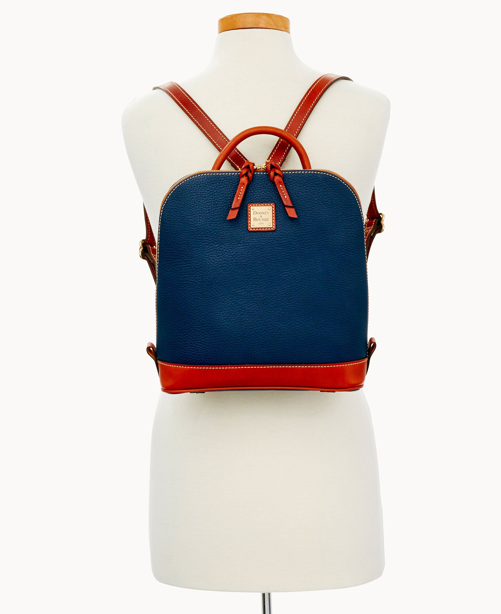 Pebble Grain Zip Pod Backpack - Image 24