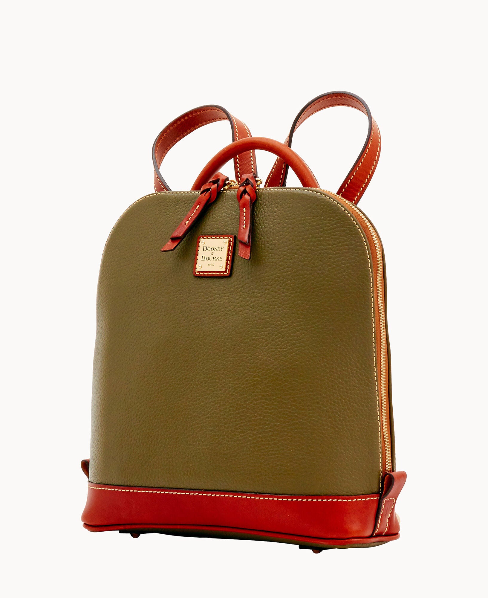 Pebble Grain Zip Pod Backpack - Image 26