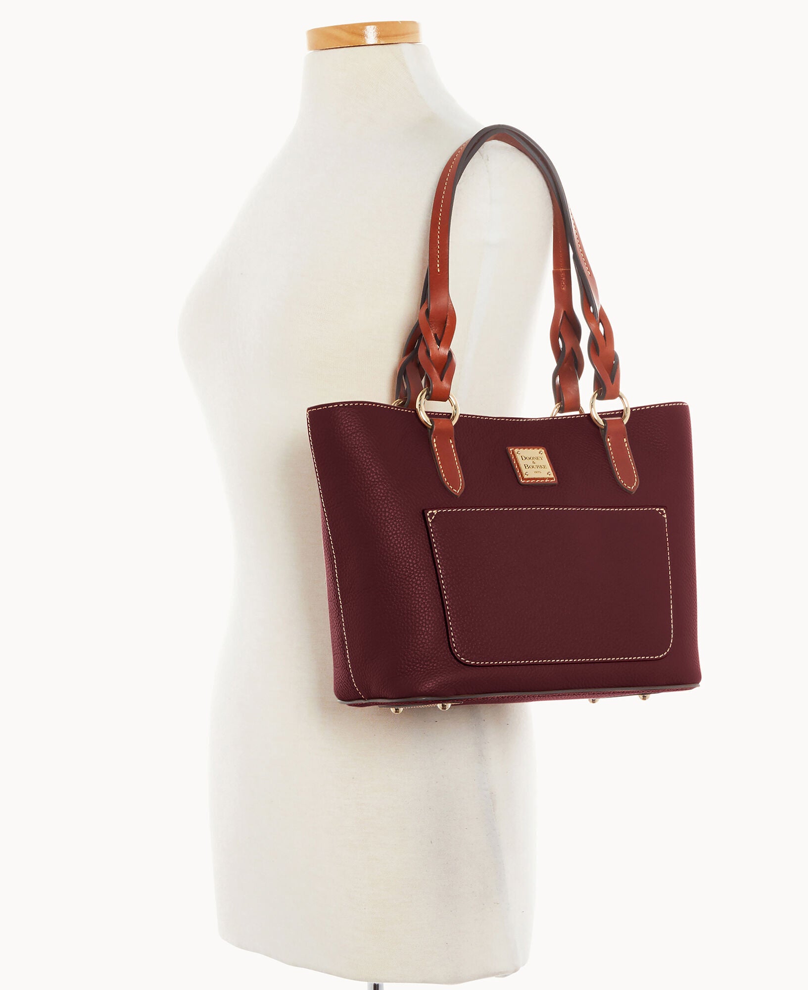 Pebble Grain Small Gretchen Tote - Image 10