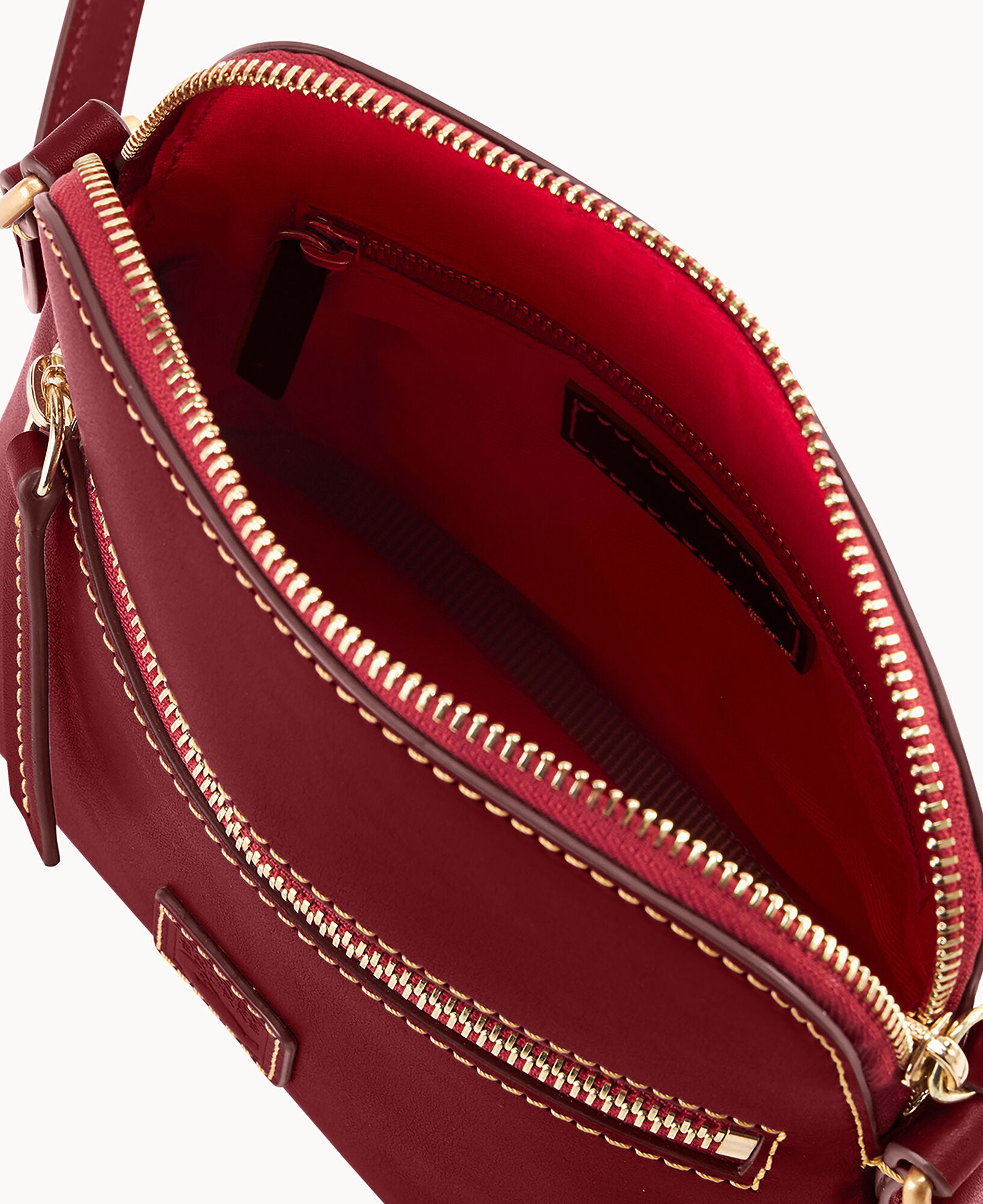 Florentine Zip Domed Crossbody - Image 11