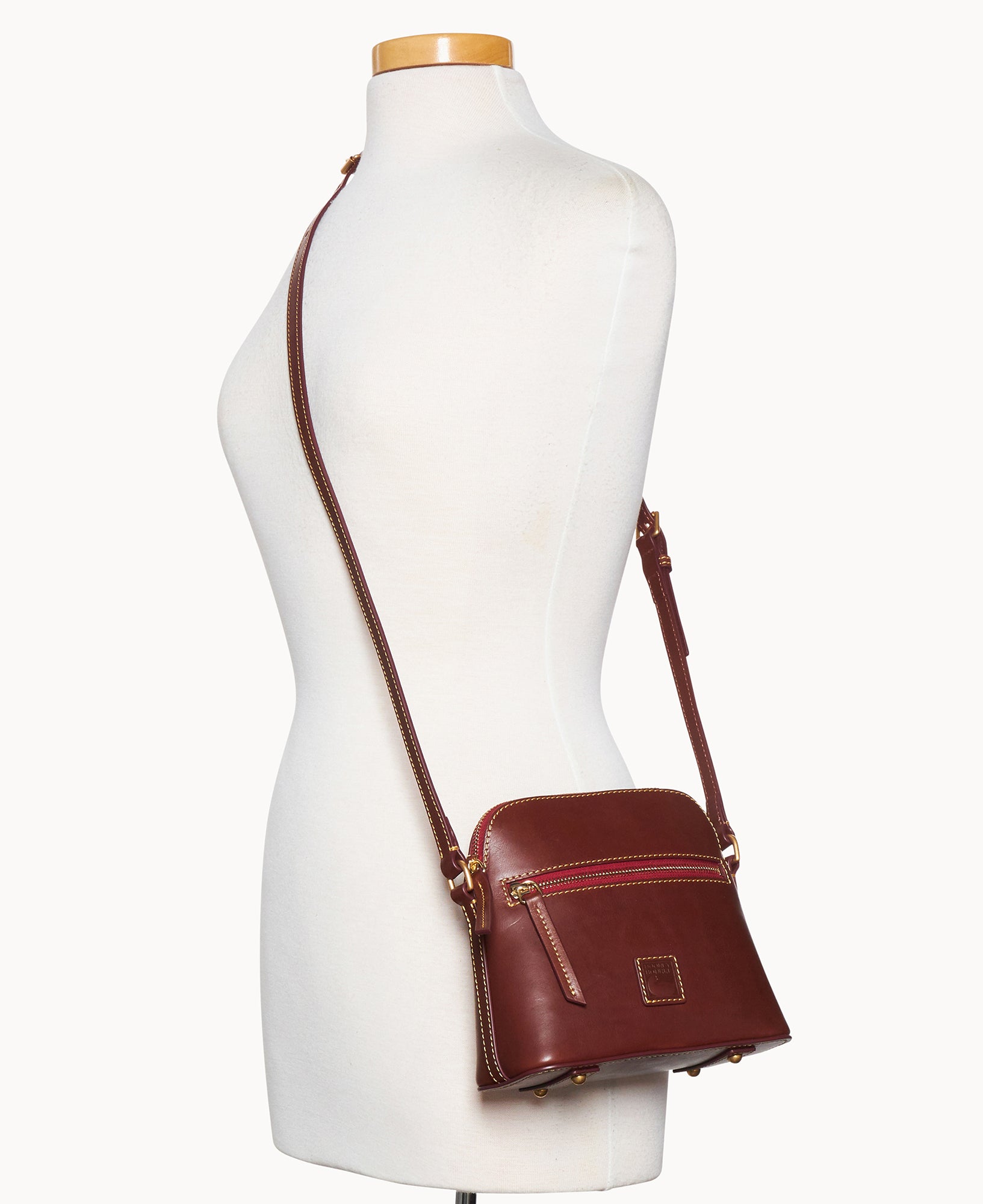 Florentine Zip Domed Crossbody - Image 4