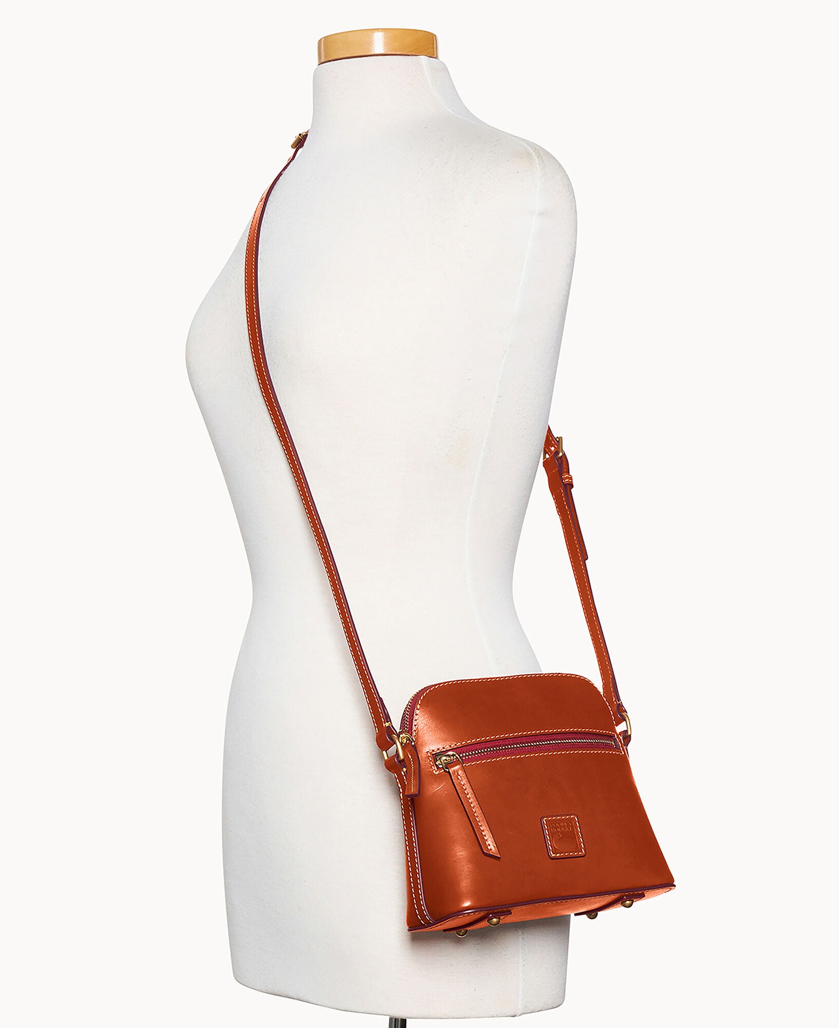 Florentine Zip Domed Crossbody - Image 20