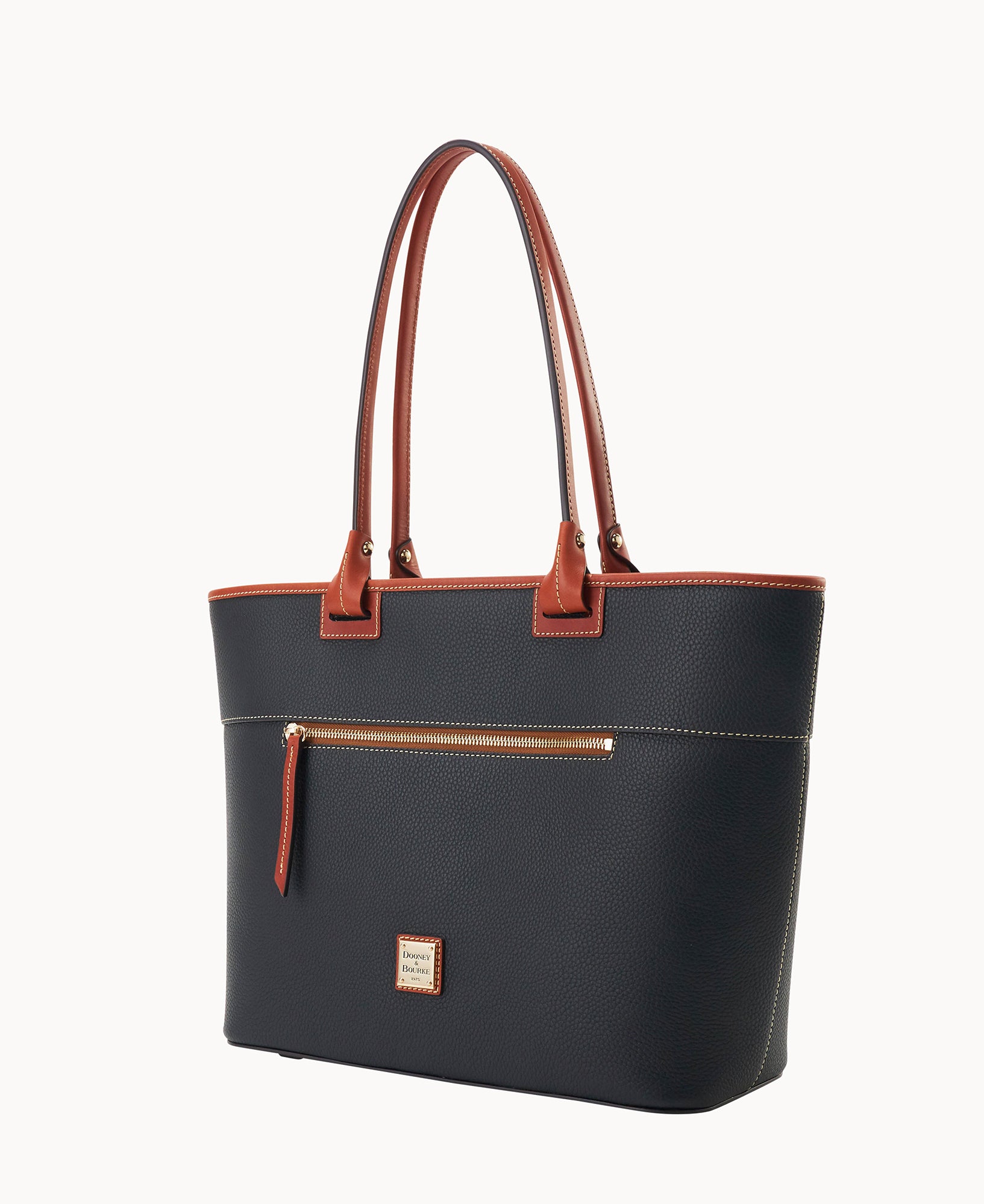 Pebble Grain Large Zip Tote - Image 6