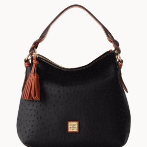 Ostrich Twist Strap Hobo