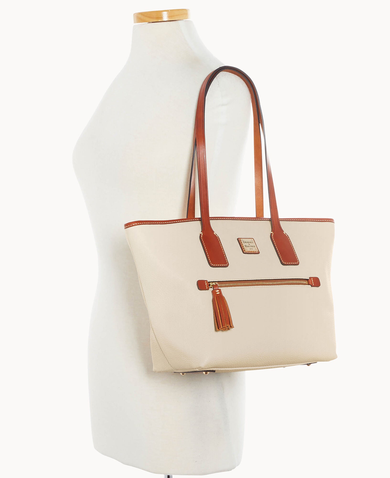 Pebble Grain Small Tote - Image 12