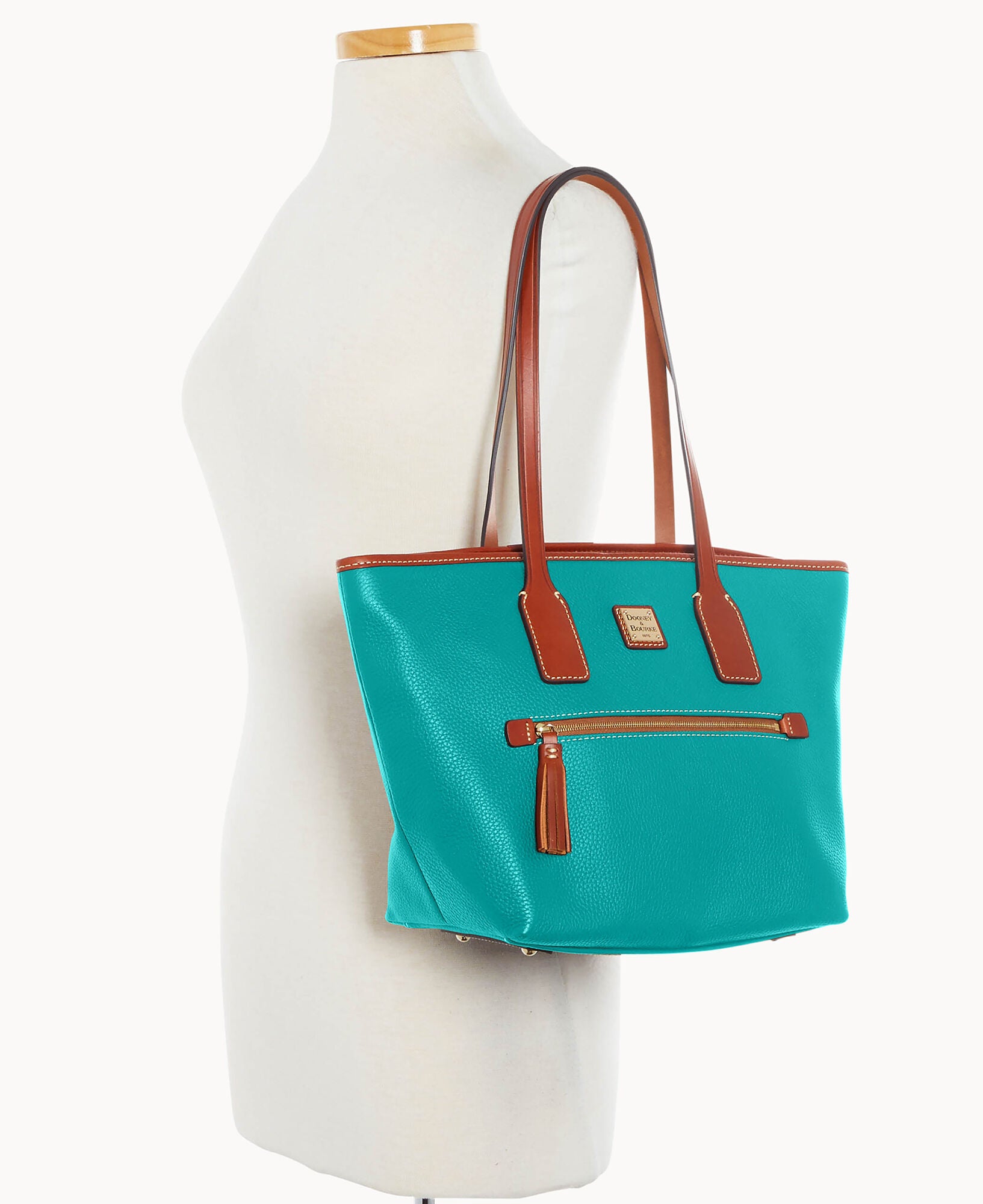 Pebble Grain Small Tote - Image 8