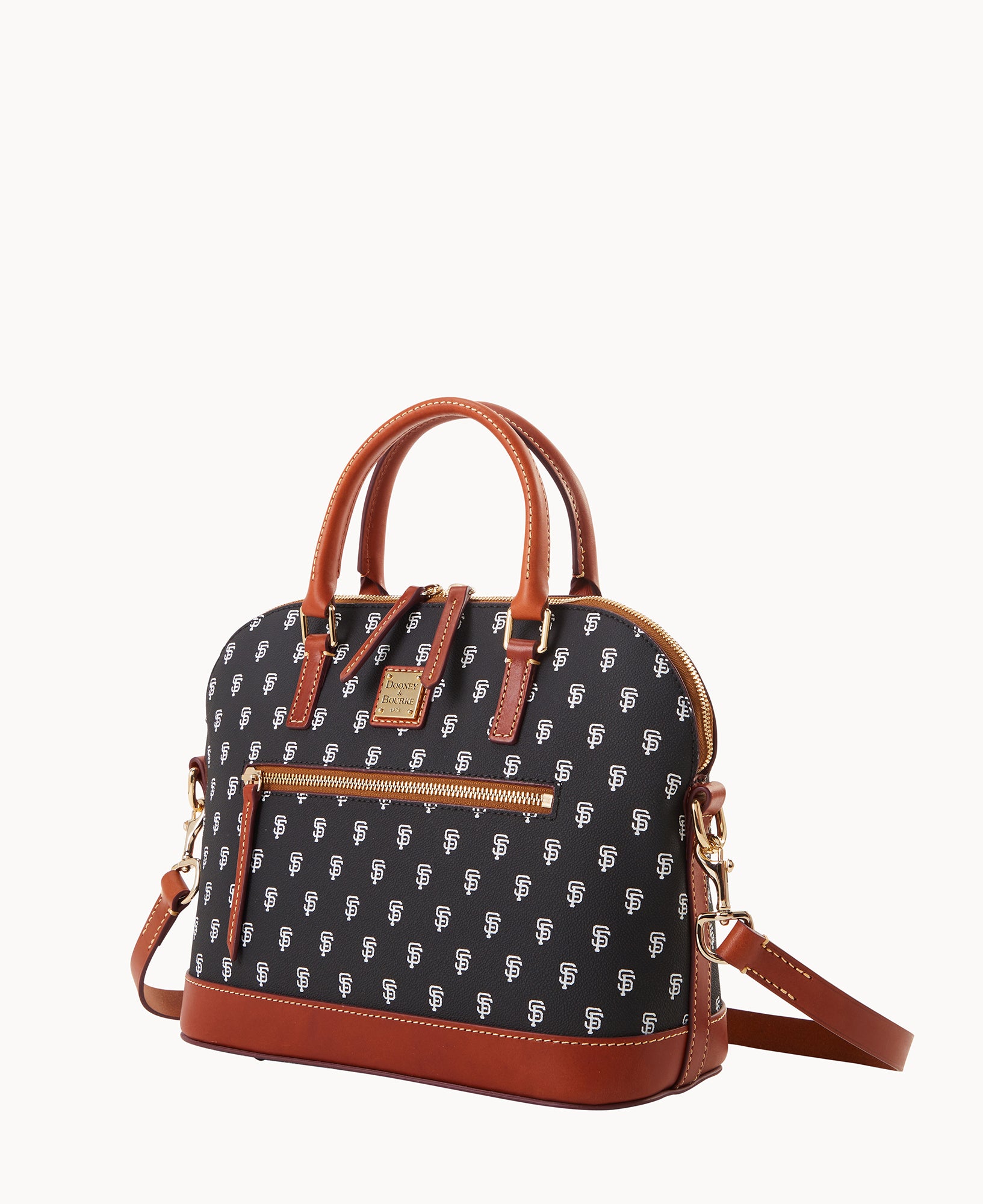 MLB Giants Domed Zip Satchel - Image 2