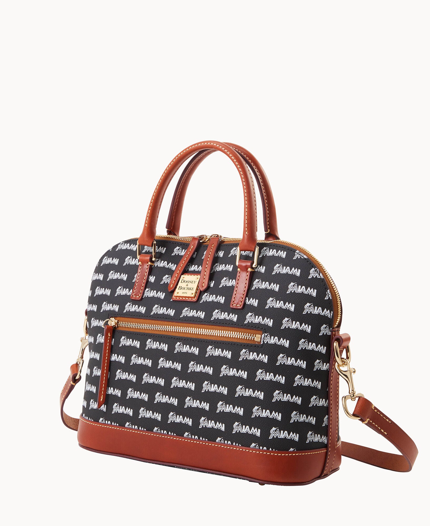 MLB Marlins Domed Zip Satchel - Image 2