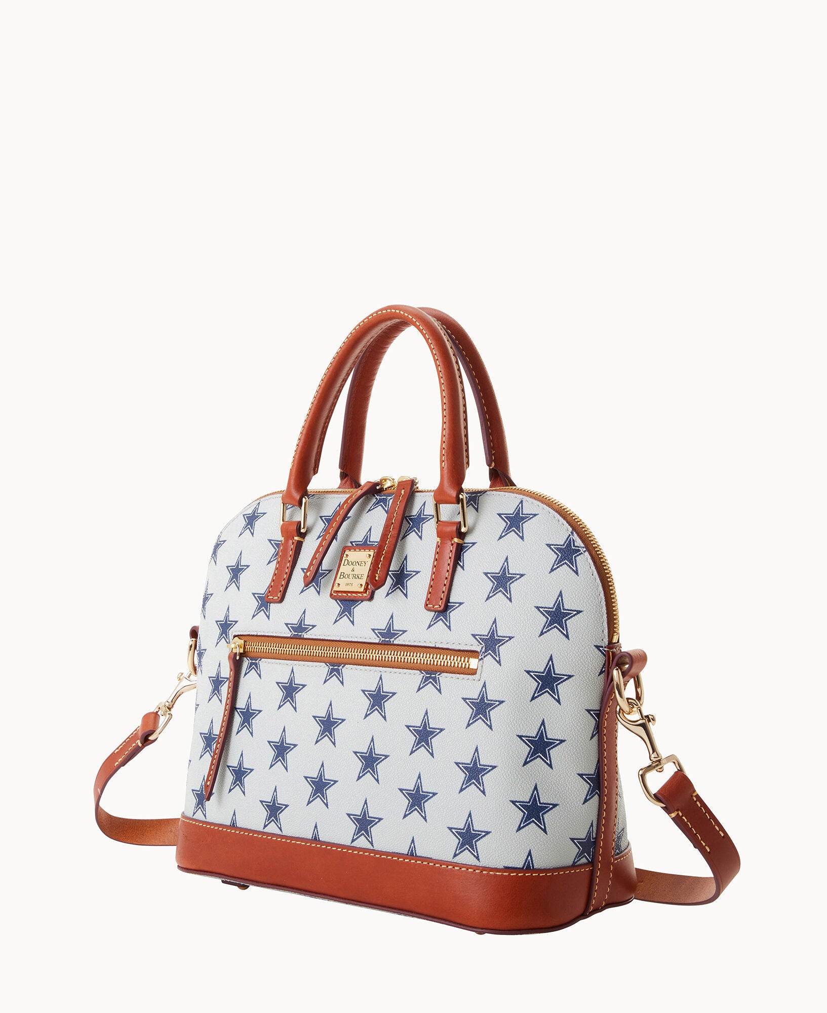 NFL Cowboys Domed Zip Satchel - Image 2