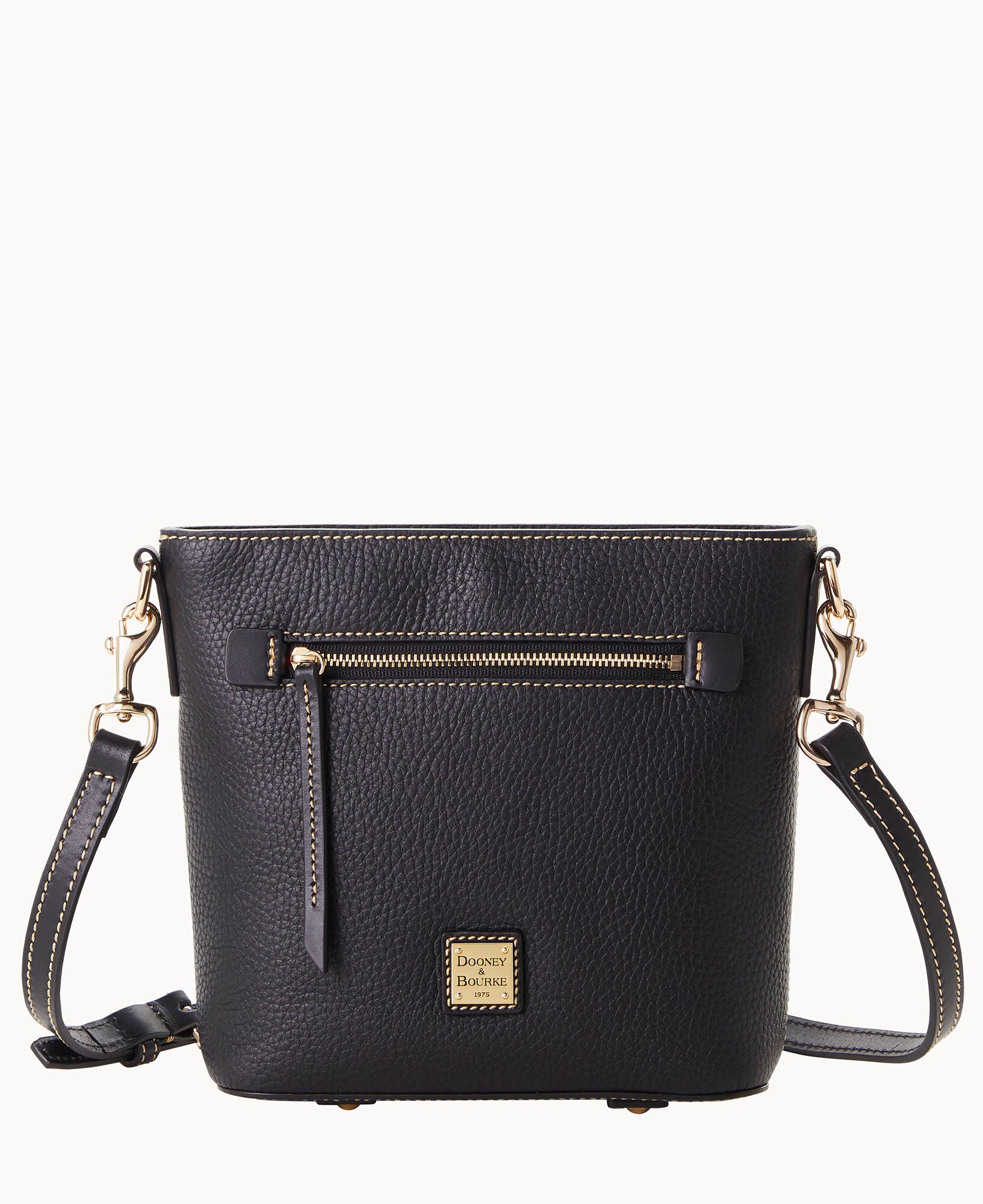 Pebble Grain Small Zip Crossbody - Image 13