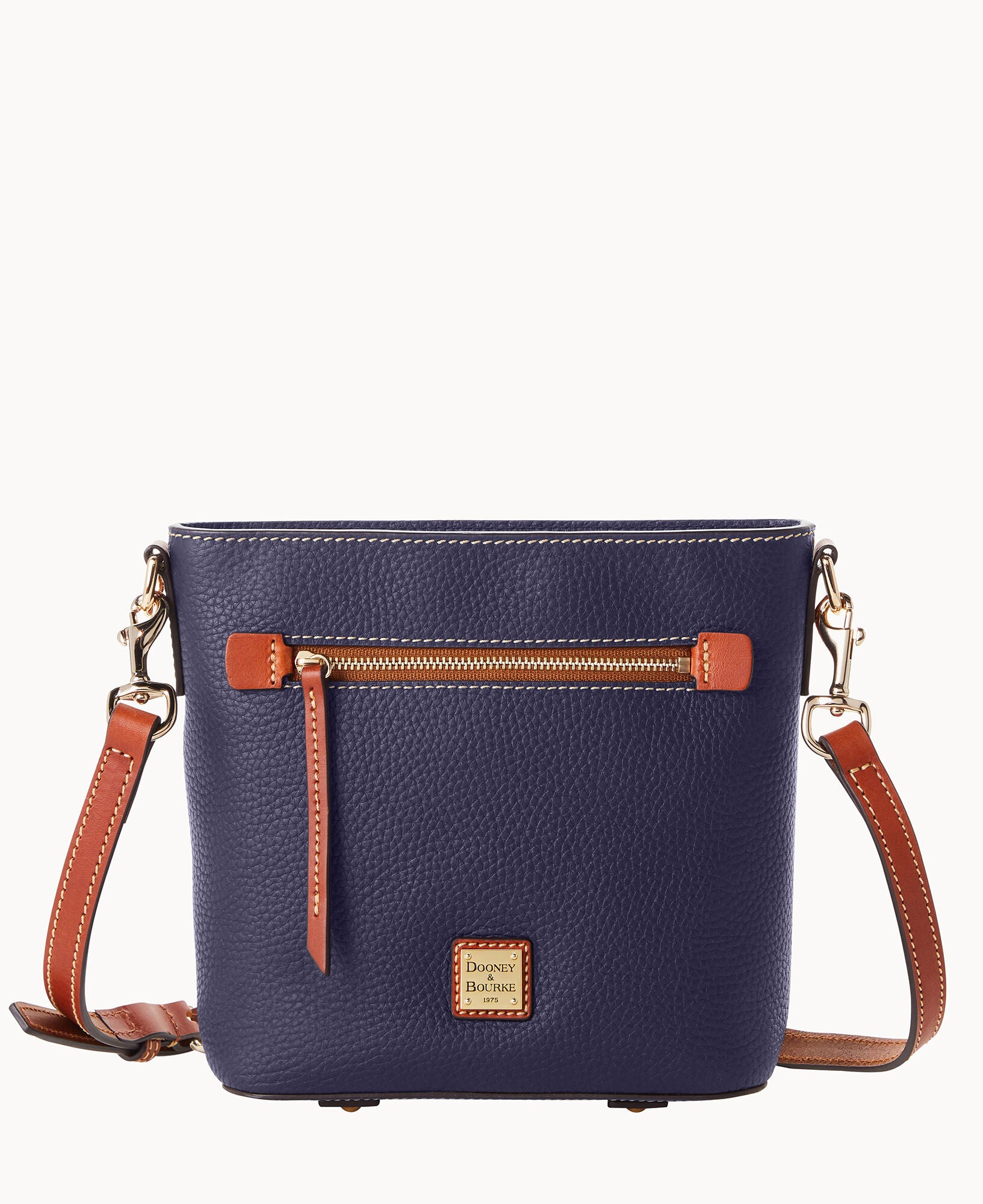 Pebble Grain Small Zip Crossbody - Image 21