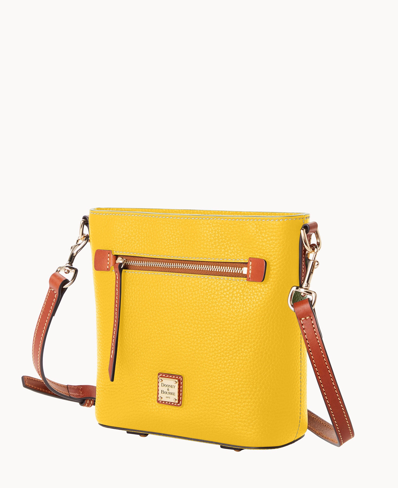 Pebble Grain Small Zip Crossbody - Image 26