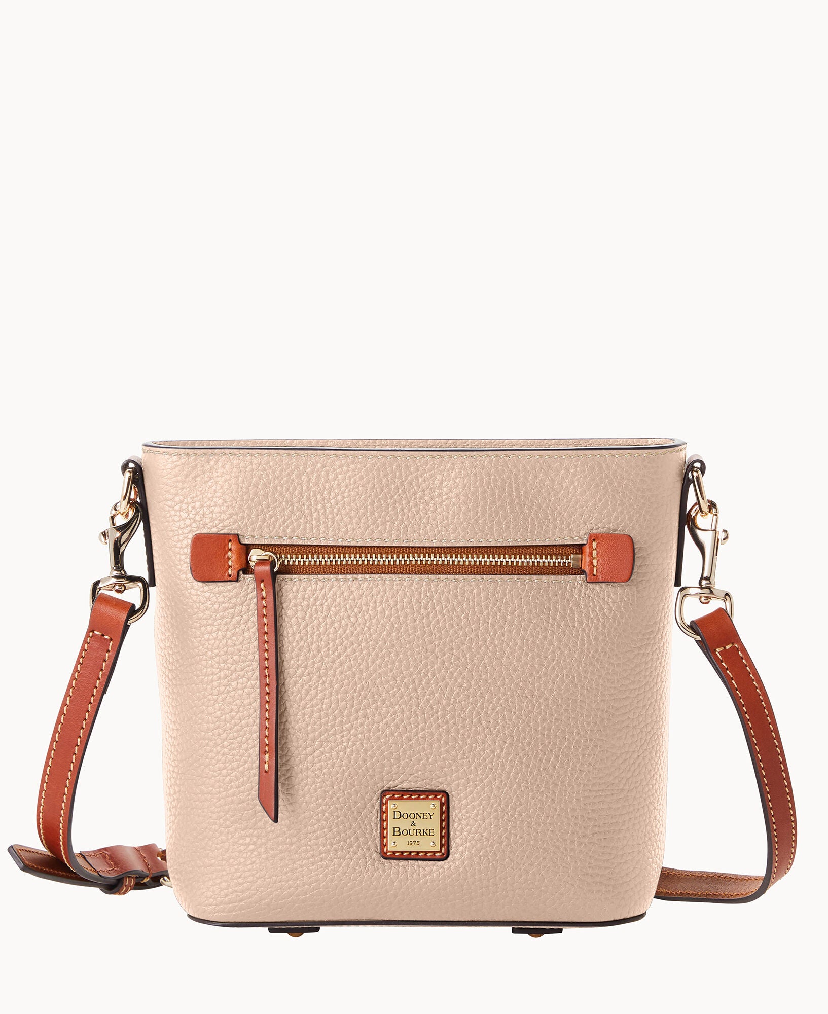 Pebble Grain Small Zip Crossbody - Image 17
