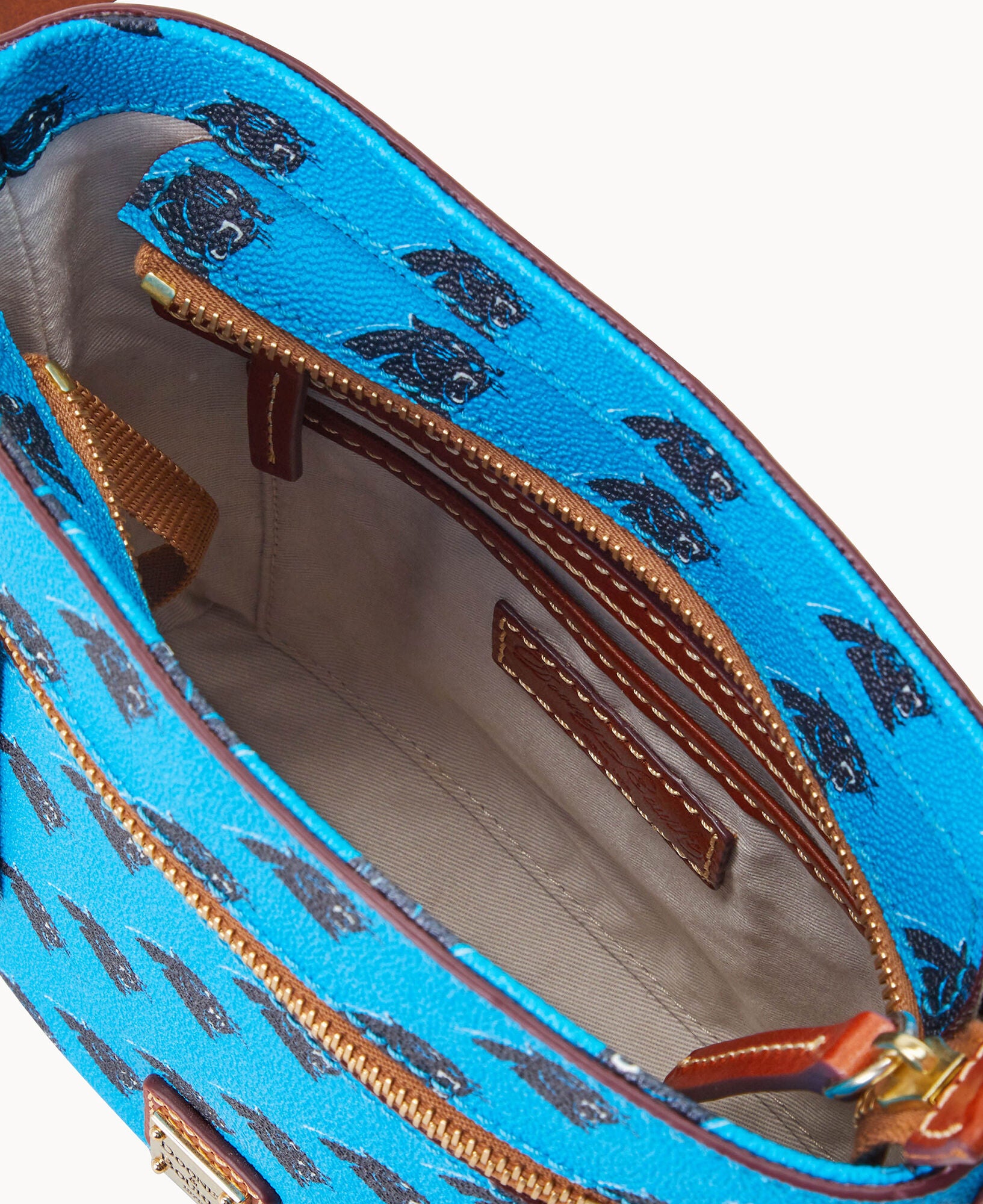 NFL Panthers Small Zip Crossbody - Image 3