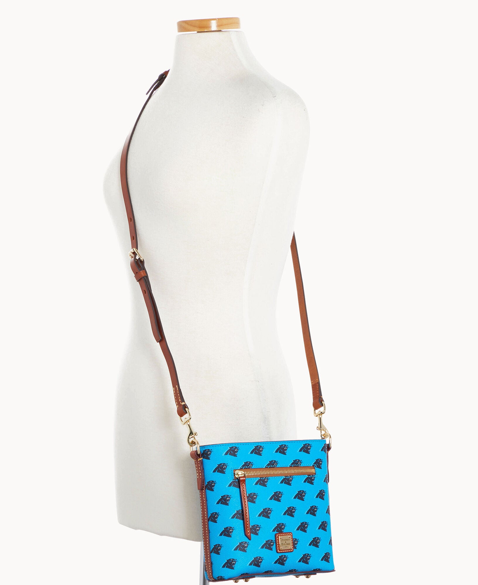 NFL Panthers Small Zip Crossbody - Image 4