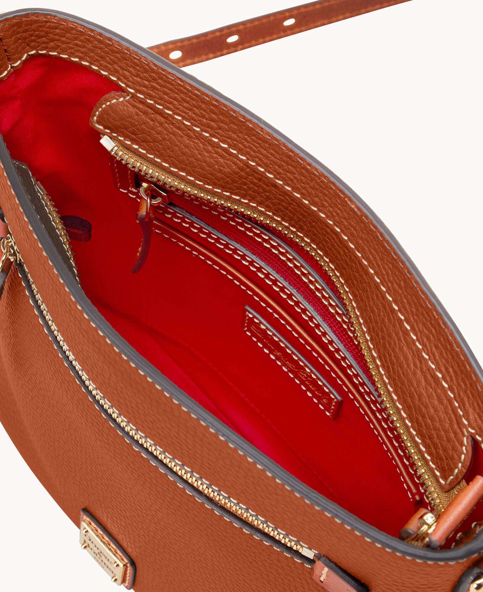 Pebble Grain Zip Crossbody - Image 7