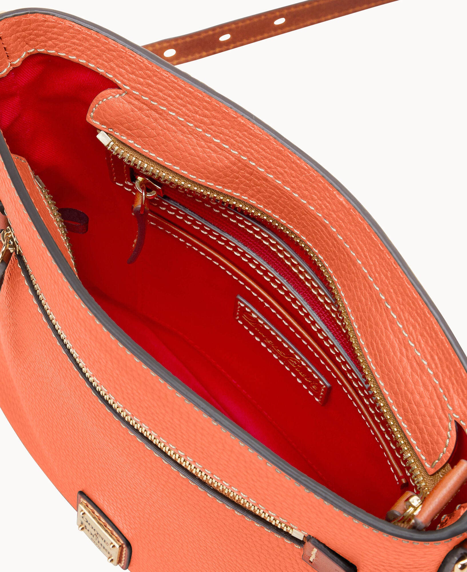 Pebble Grain Zip Crossbody - Image 19