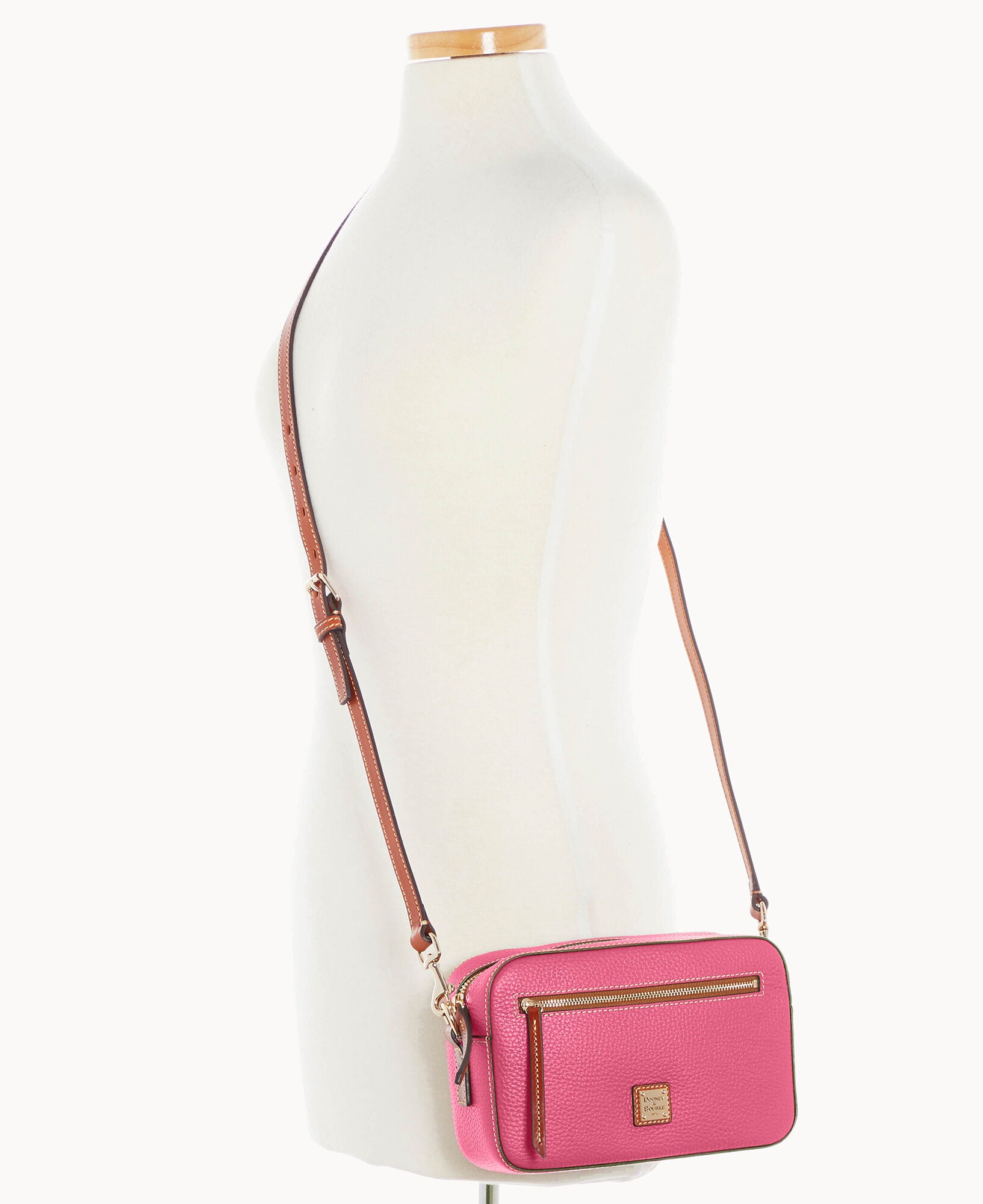 Pebble Grain Camera Zip Crossbody - Image 23
