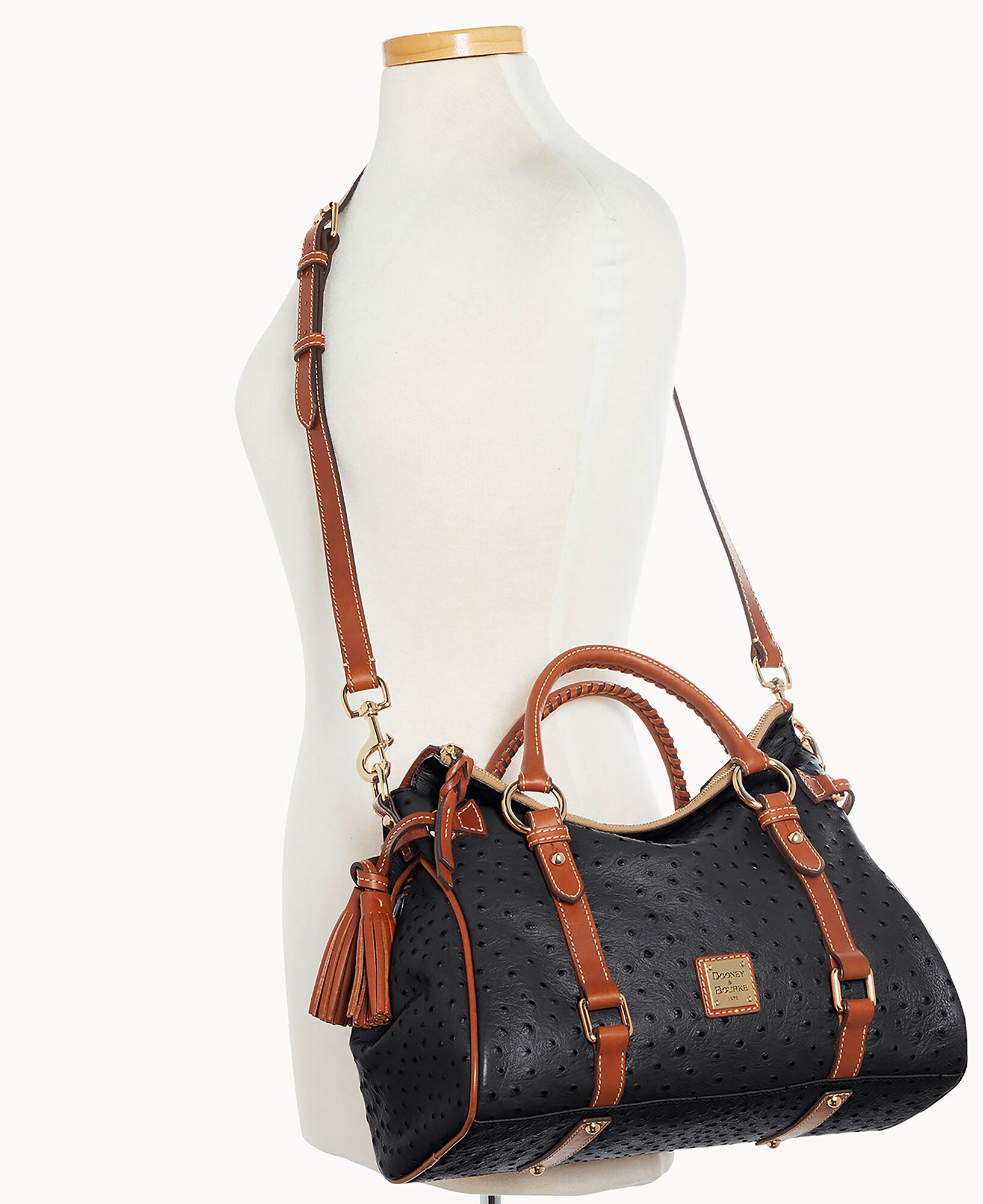Ostrich Large Satchel - Image 28