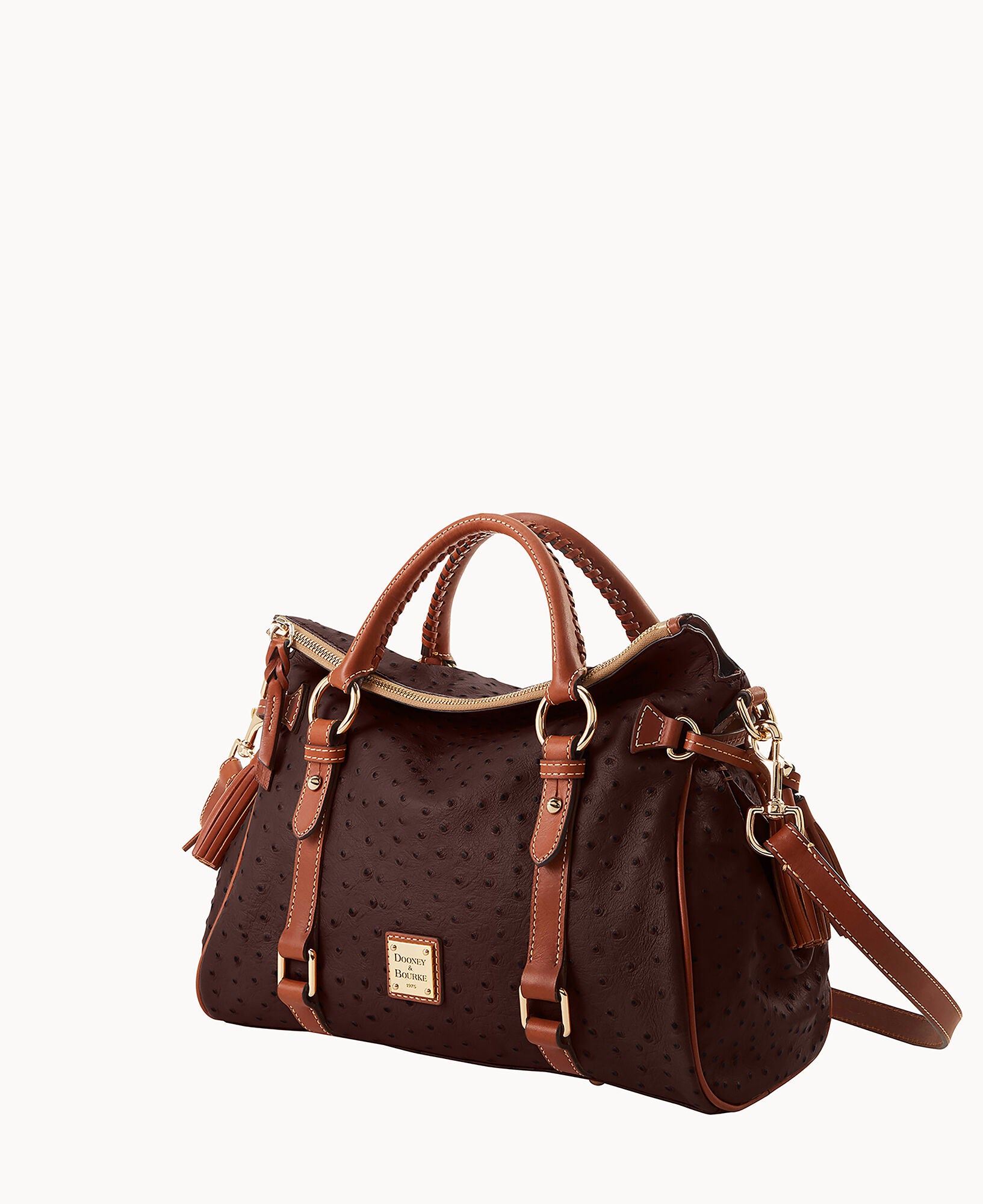 Ostrich Large Satchel - Image 18