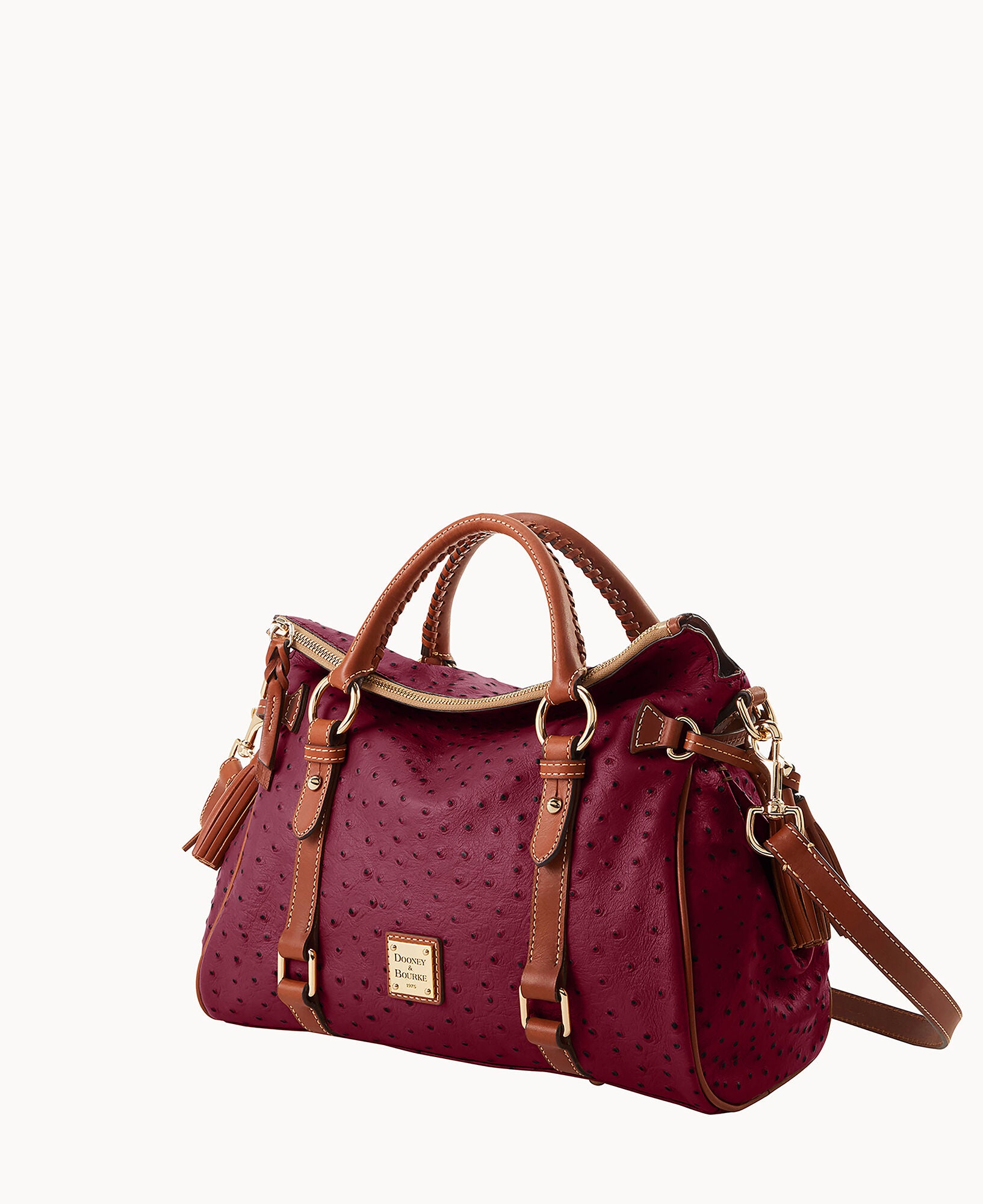 Ostrich Large Satchel - Image 30