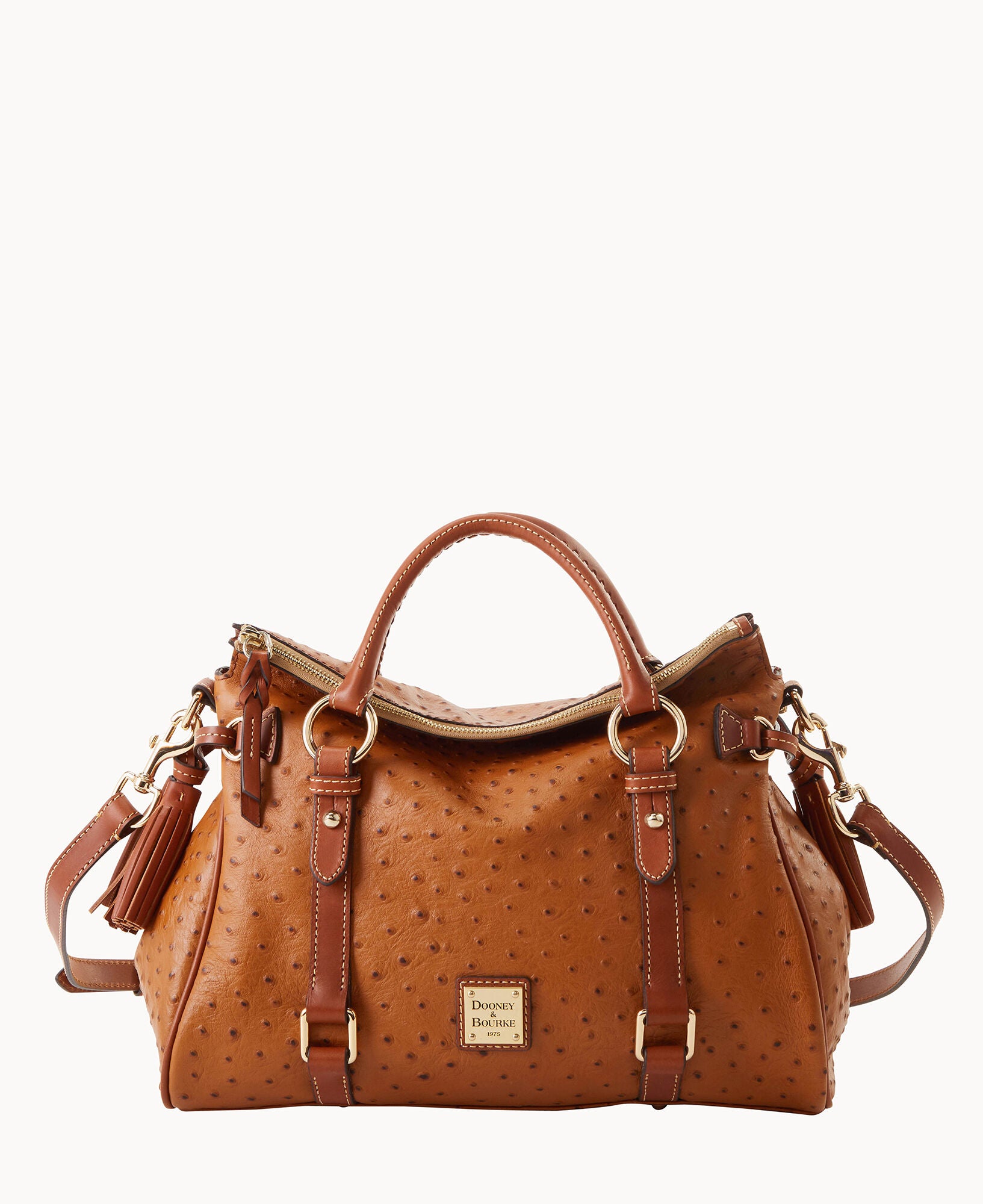 Ostrich Large Satchel - Image 13