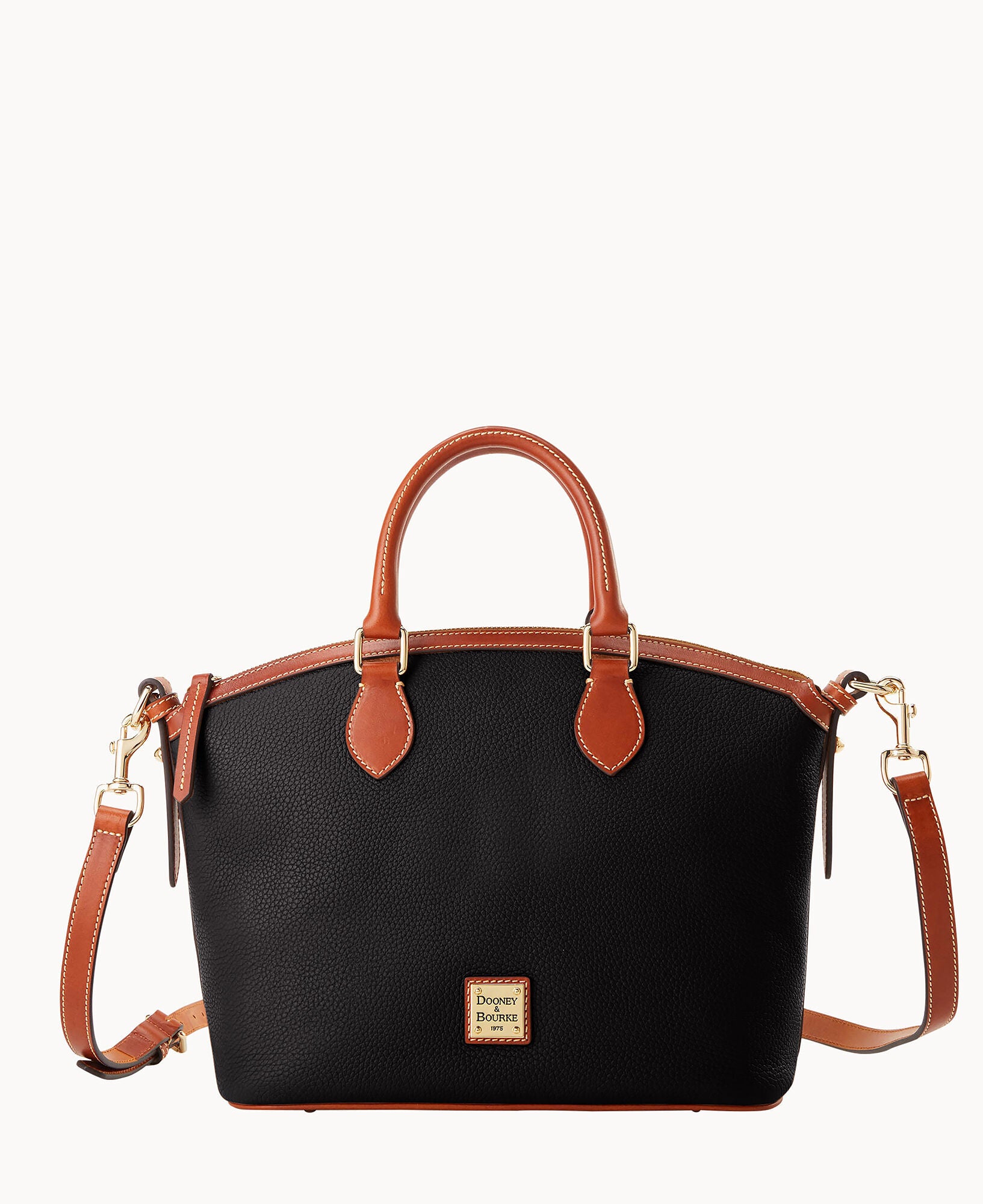 Pebble Grain Domed Satchel - Image 17