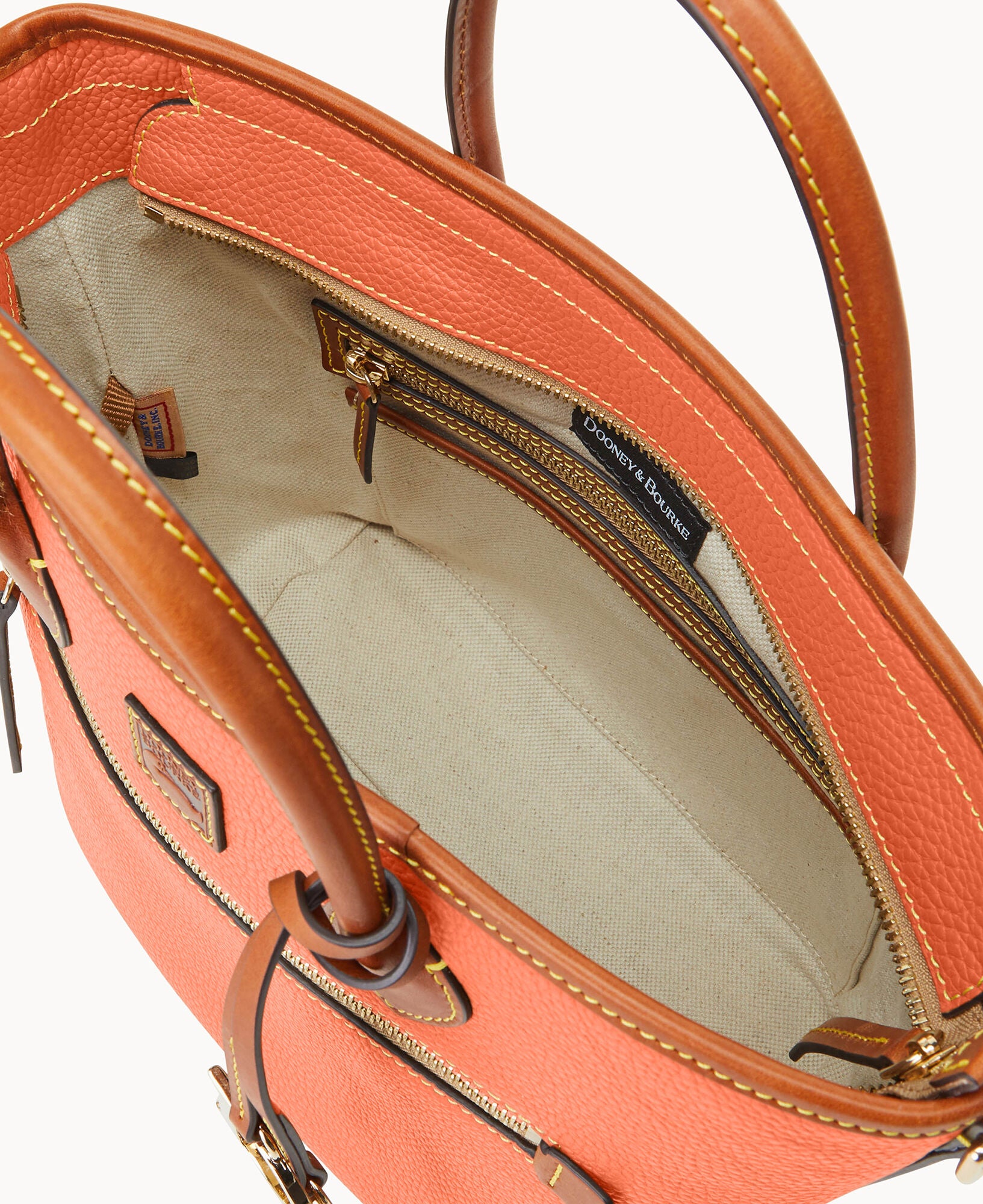 Pebble Grain Handle Tote - Image 11