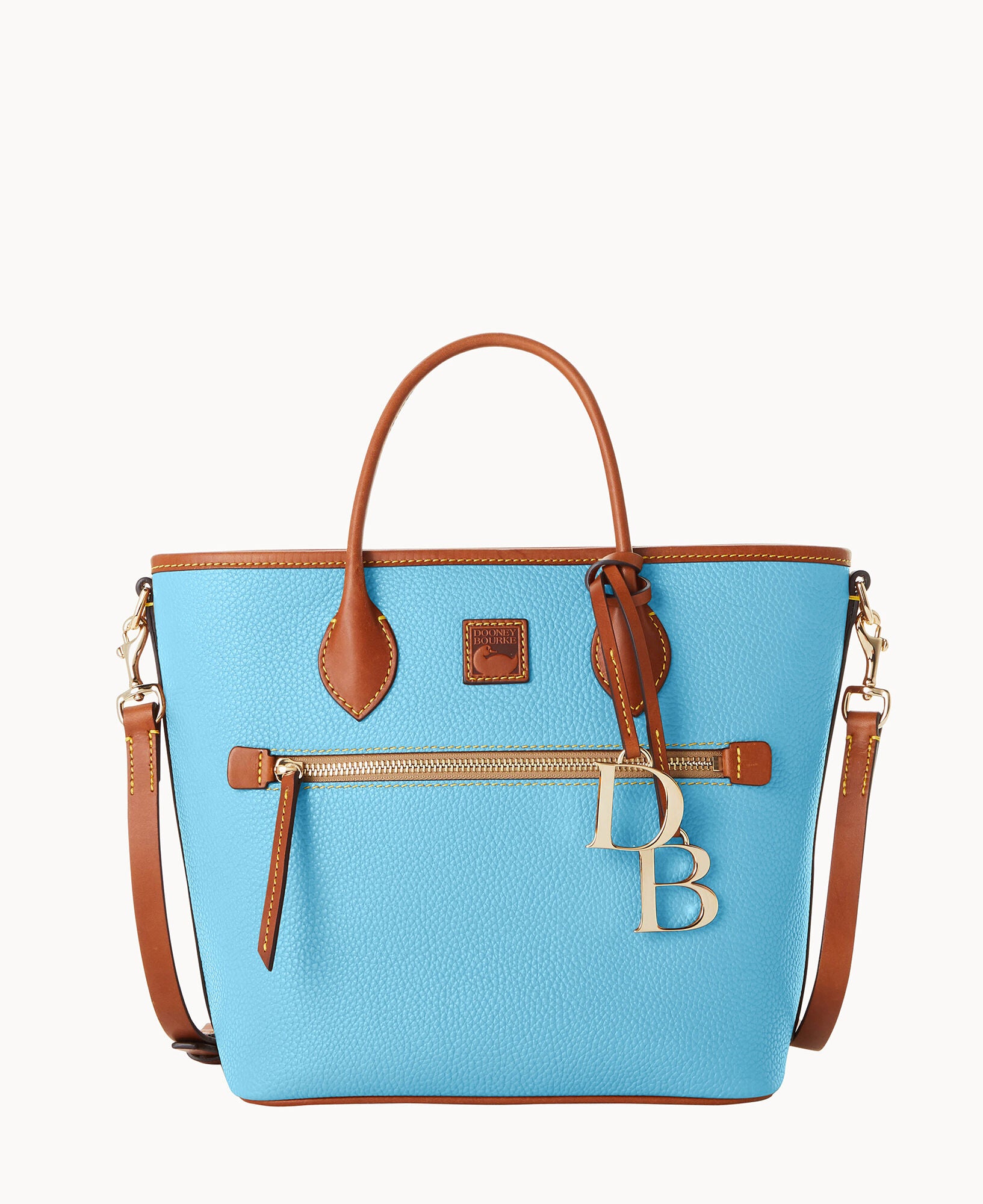 Pebble Grain Handle Tote - Image 13