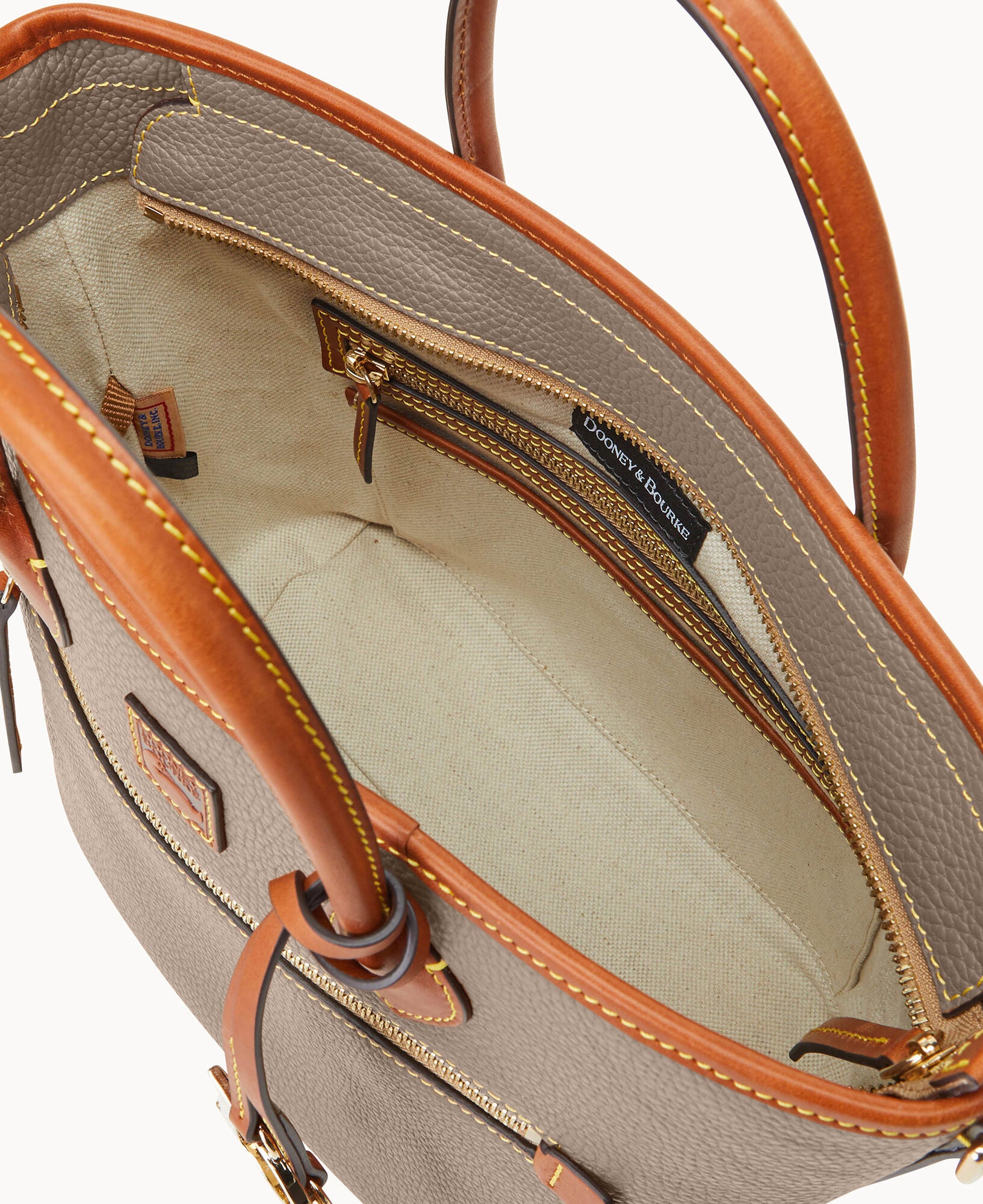 Pebble Grain Handle Tote - Image 30