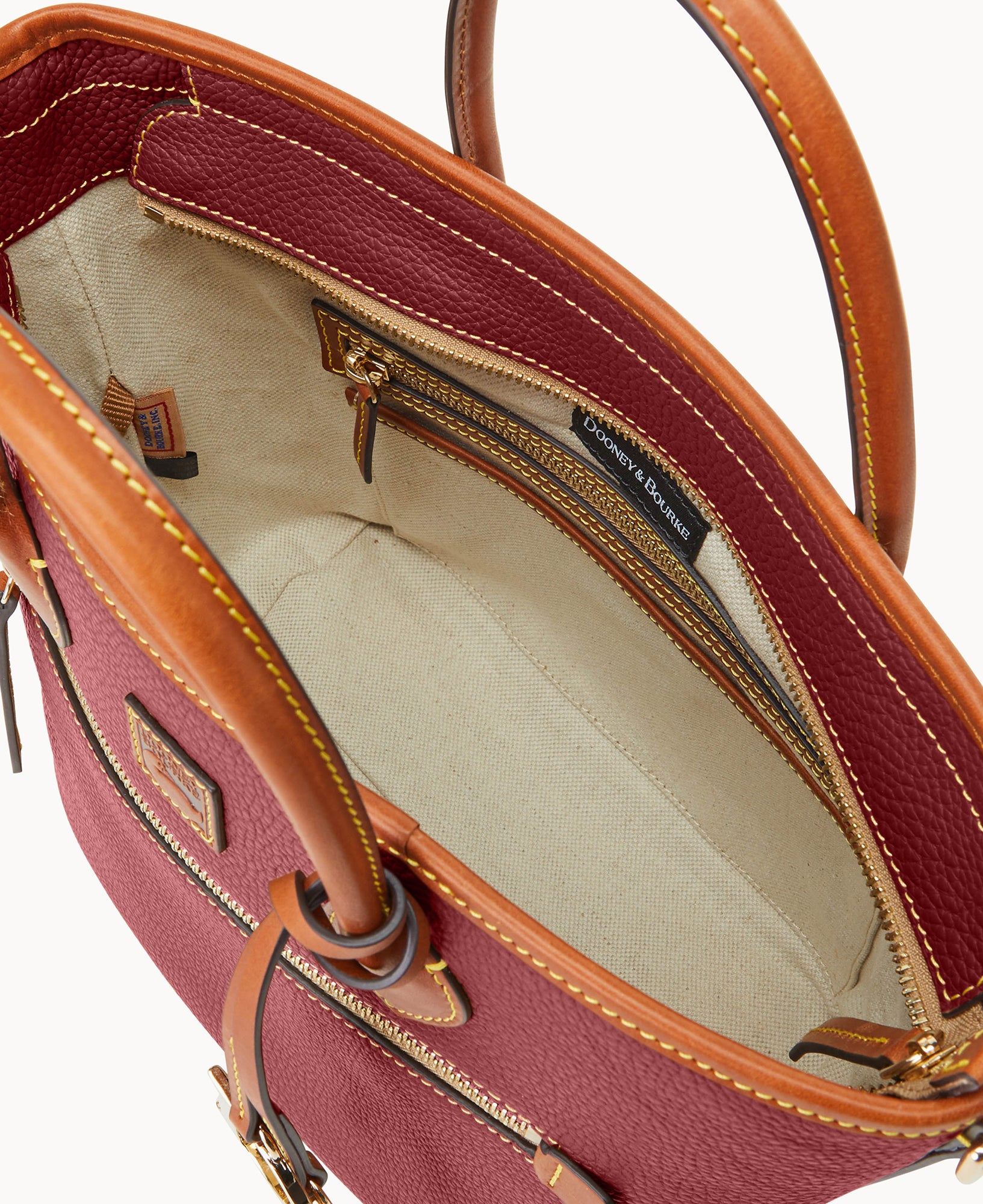 Pebble Grain Handle Tote - Image 19