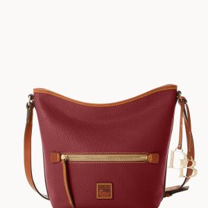 Pebble Grain Zip Sac