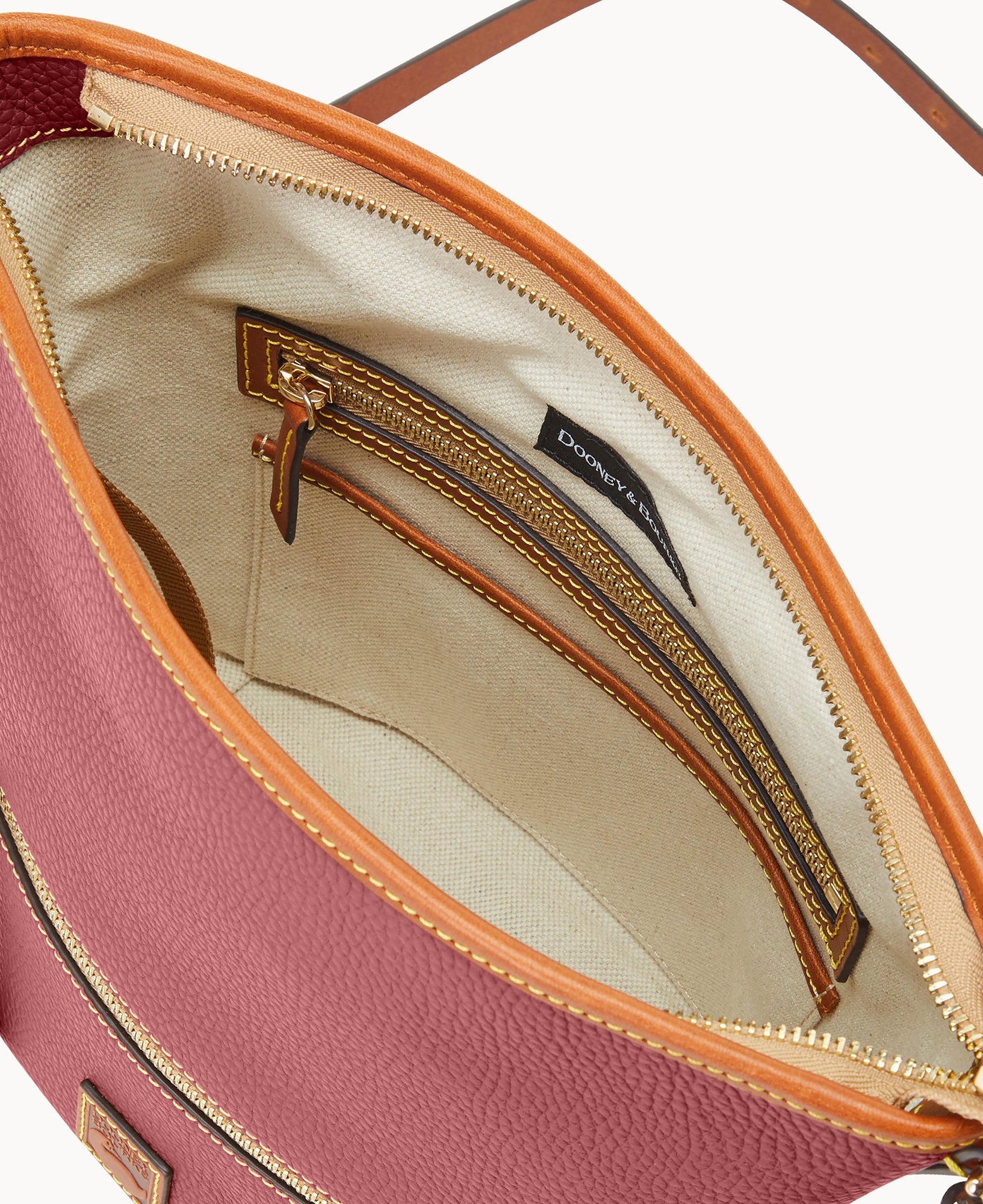 Pebble Grain Zip Sac - Image 3